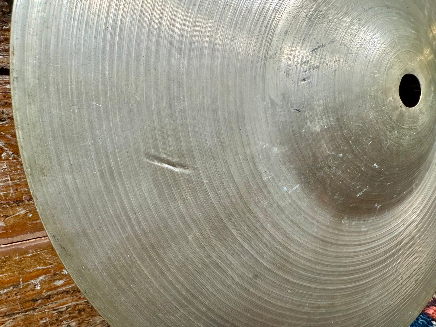 1940s-1950s 10" Zildjian No Stamp Splash Cymbal 234g *Video Demo*