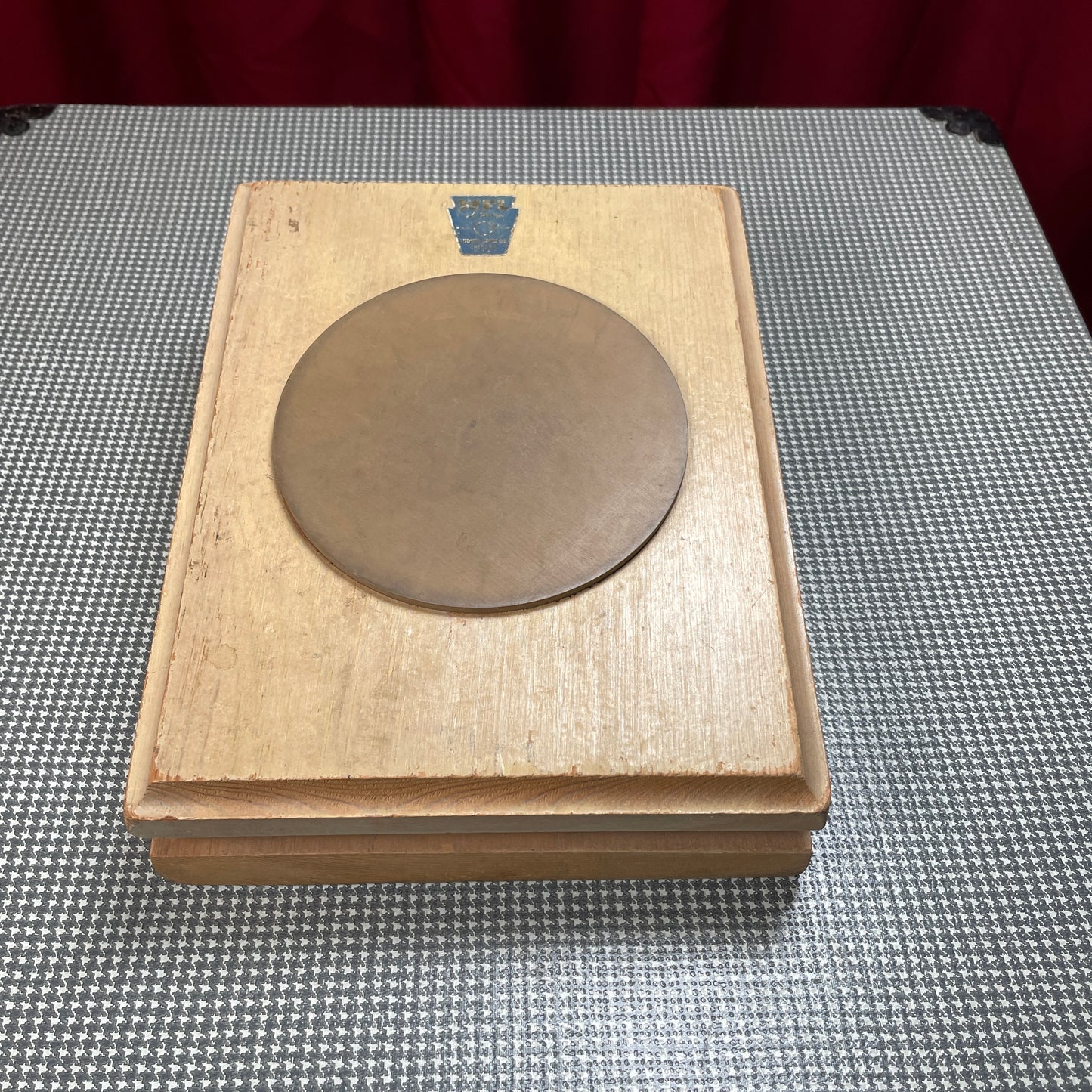 1960s WFL Ludwig Heavy Duty Wood Practice Pad No. 355W