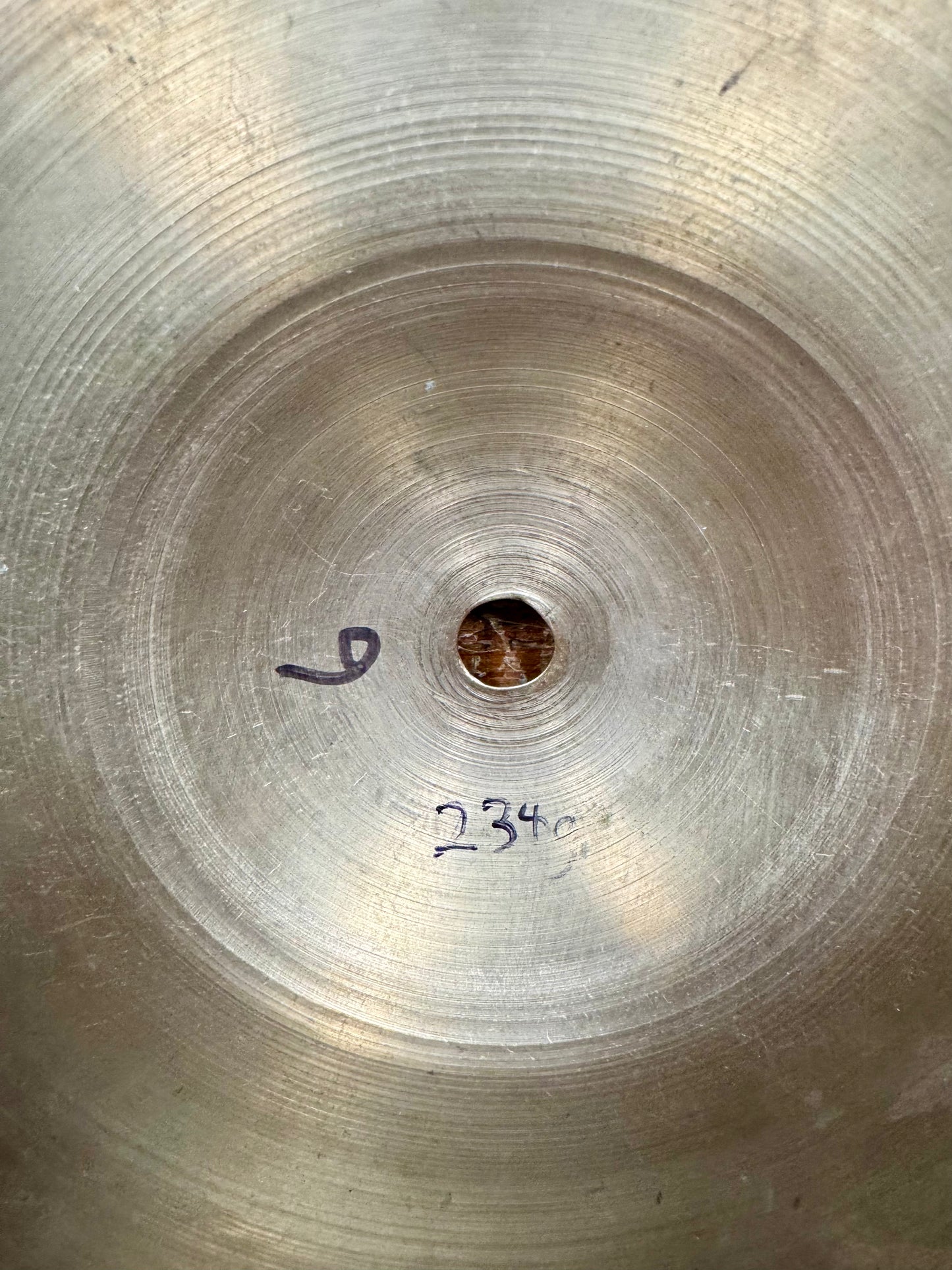 1940s-1950s 10" Zildjian No Stamp Splash Cymbal 234g *Video Demo*