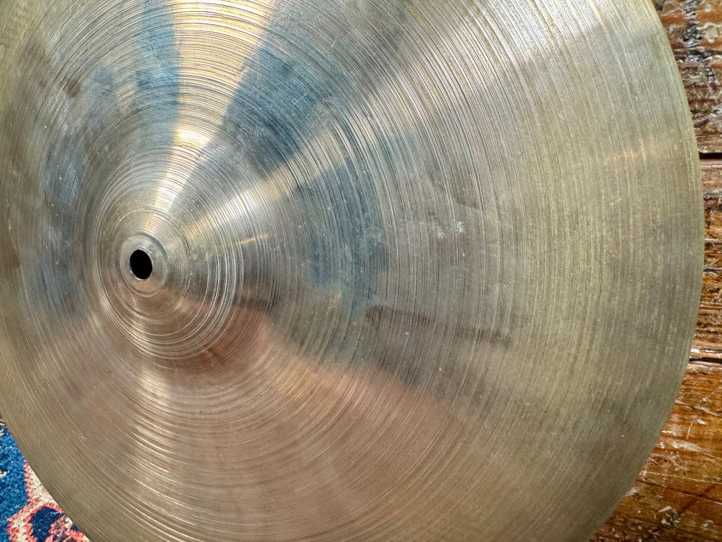 14" Zildjian A 1940s-1950s Trans Stamp Hi-Hat Cymbal Pair 628g/656g *Video Demo*