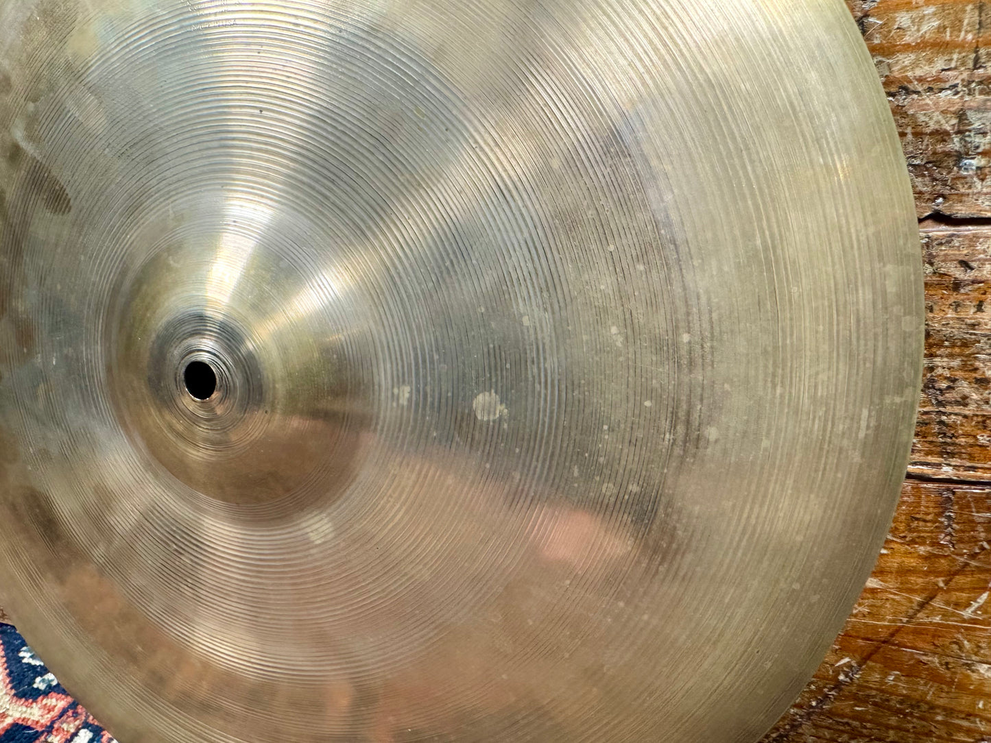 14" Zildjian A 1940s-1950s Trans Stamp Hi-Hat Cymbal Pair 628g/656g *Video Demo*