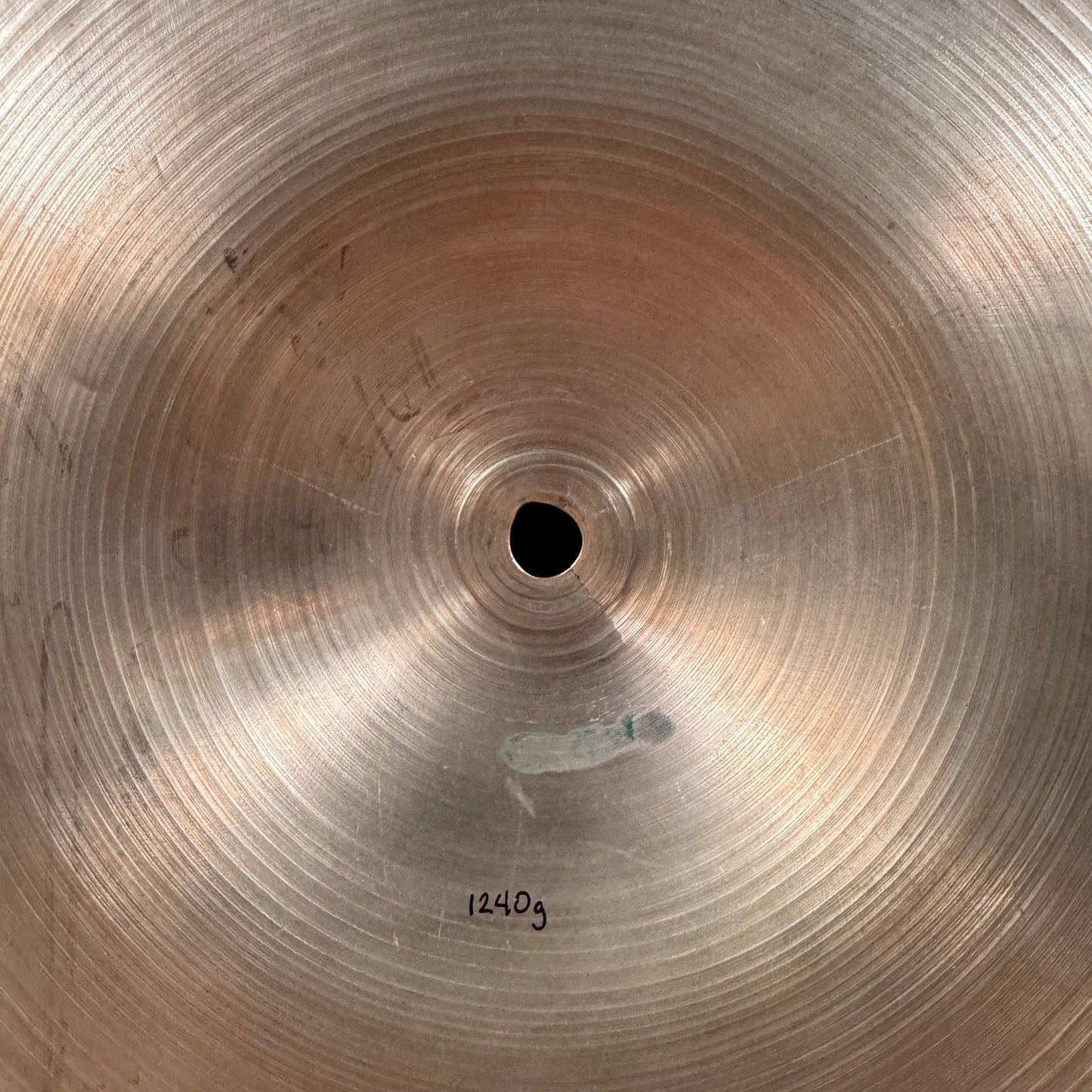 18" Zilco by Zildjian 1940s-50s Crash Ride Cymbal w/ Rivets 1240g