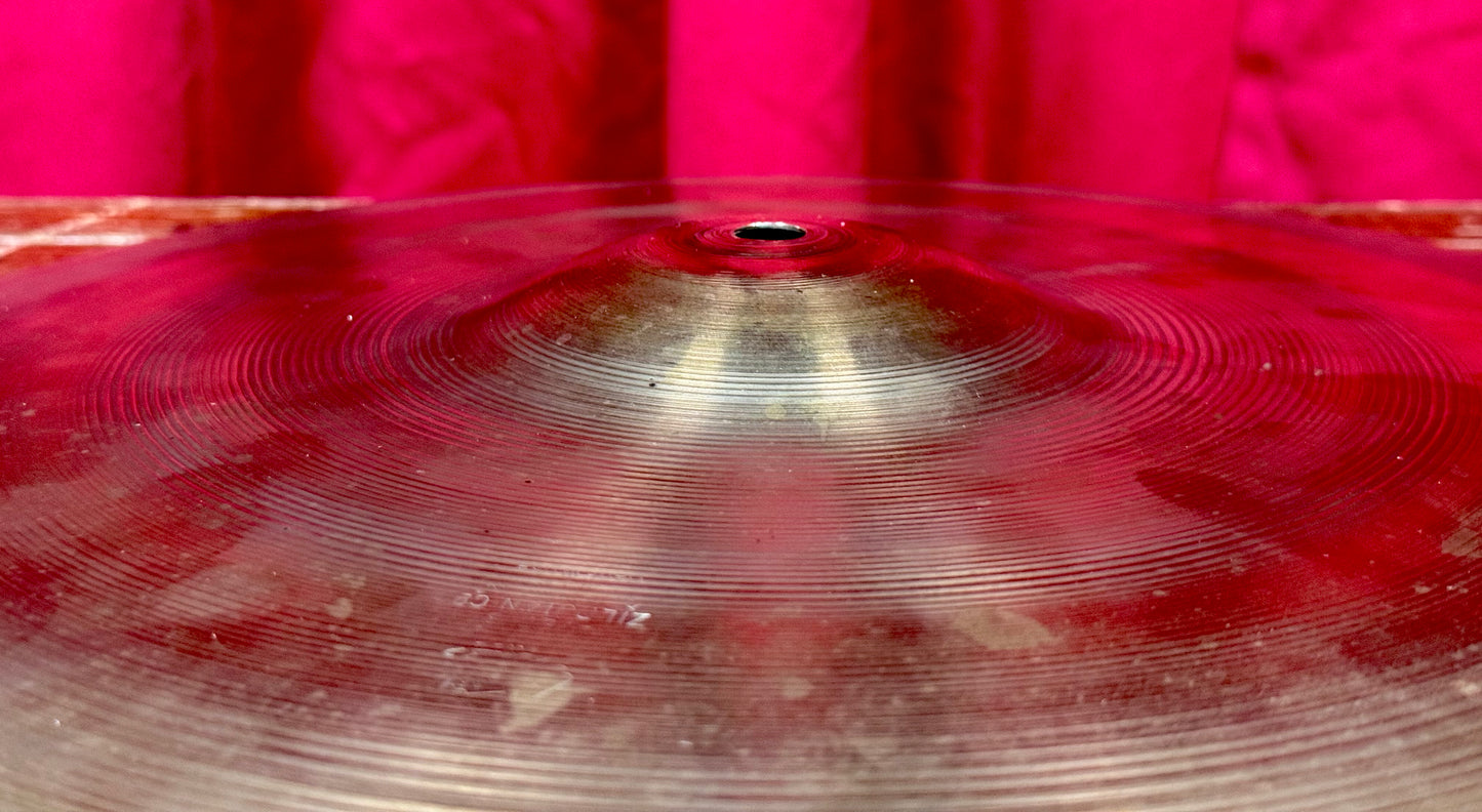 14" Zildjian A 1940s-1950s Trans Stamp Hi-Hat Cymbal Pair 628g/656g *Video Demo*