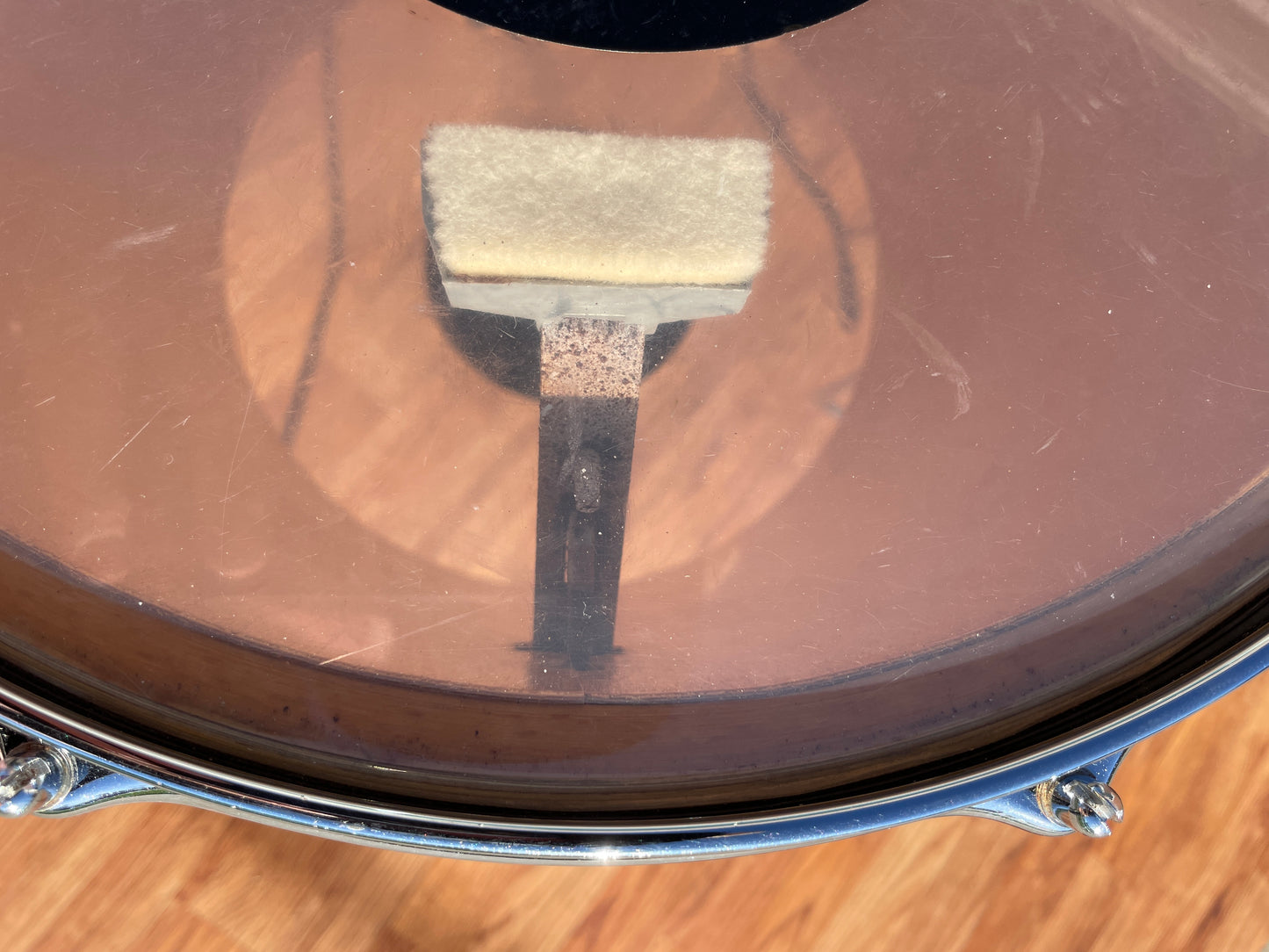 1970s Premier Resonator Drum Set Super Birchwood Natural 20/12/14 w/ 5.5x14 Snare