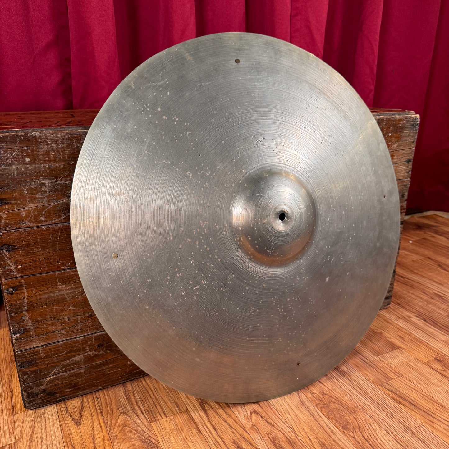 24" Roxy 1960s Jazz Ride Cymbal w/ Rivets 2760g Made in Germany 60cm *Video Demo*