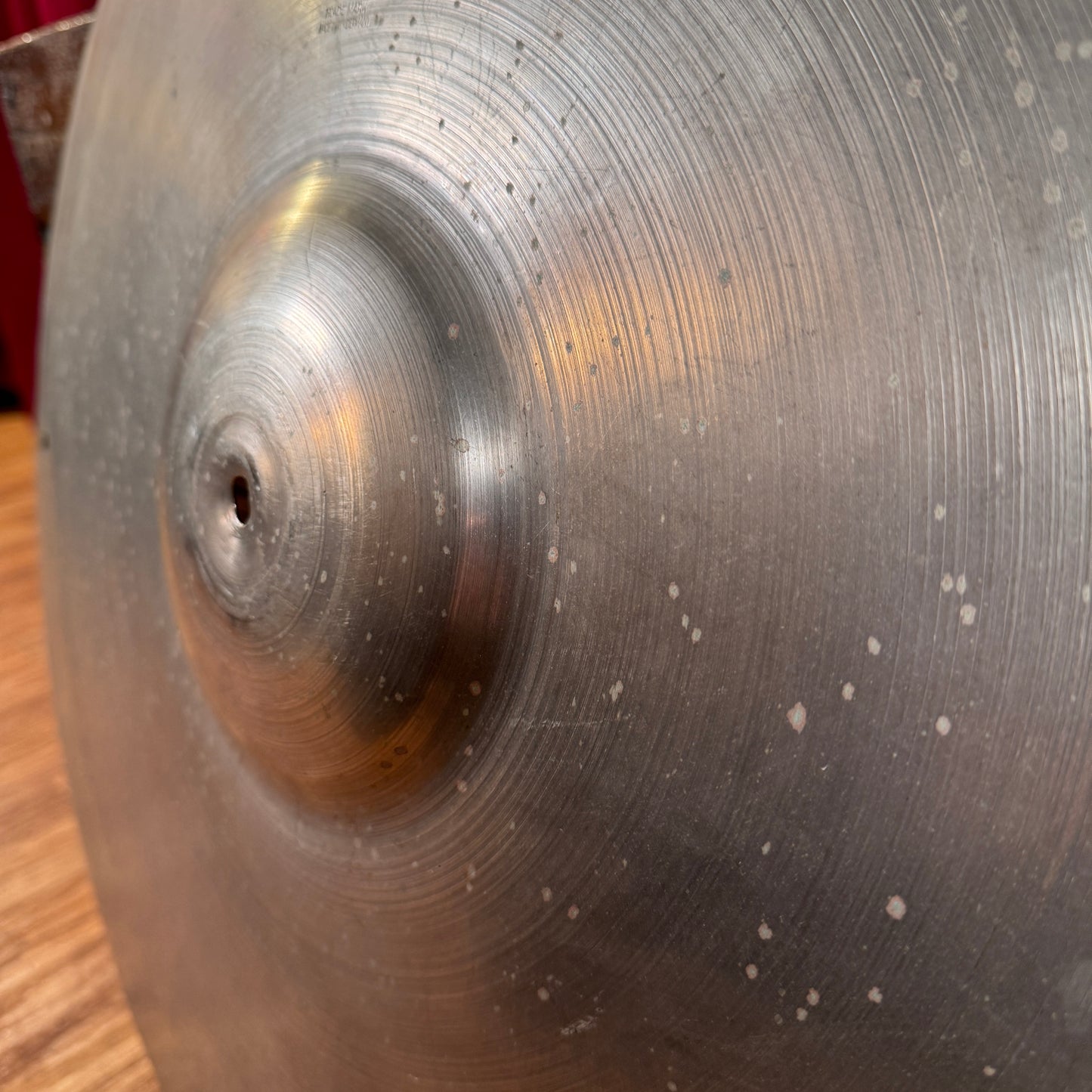24" Roxy 1960s Jazz Ride Cymbal w/ Rivets 2760g Made in Germany 60cm *Video Demo*