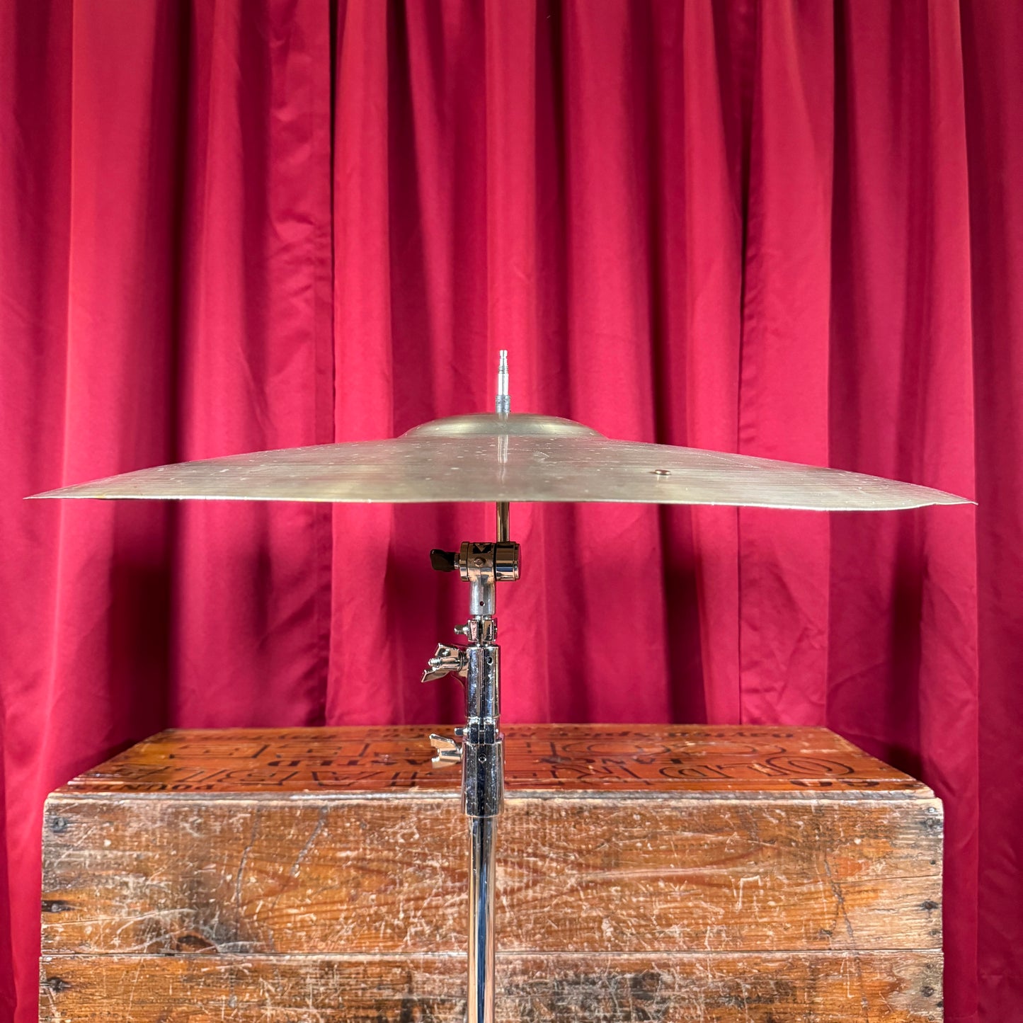 24" Roxy 1960s Jazz Ride Cymbal w/ Rivets 2760g Made in Germany 60cm *Video Demo*