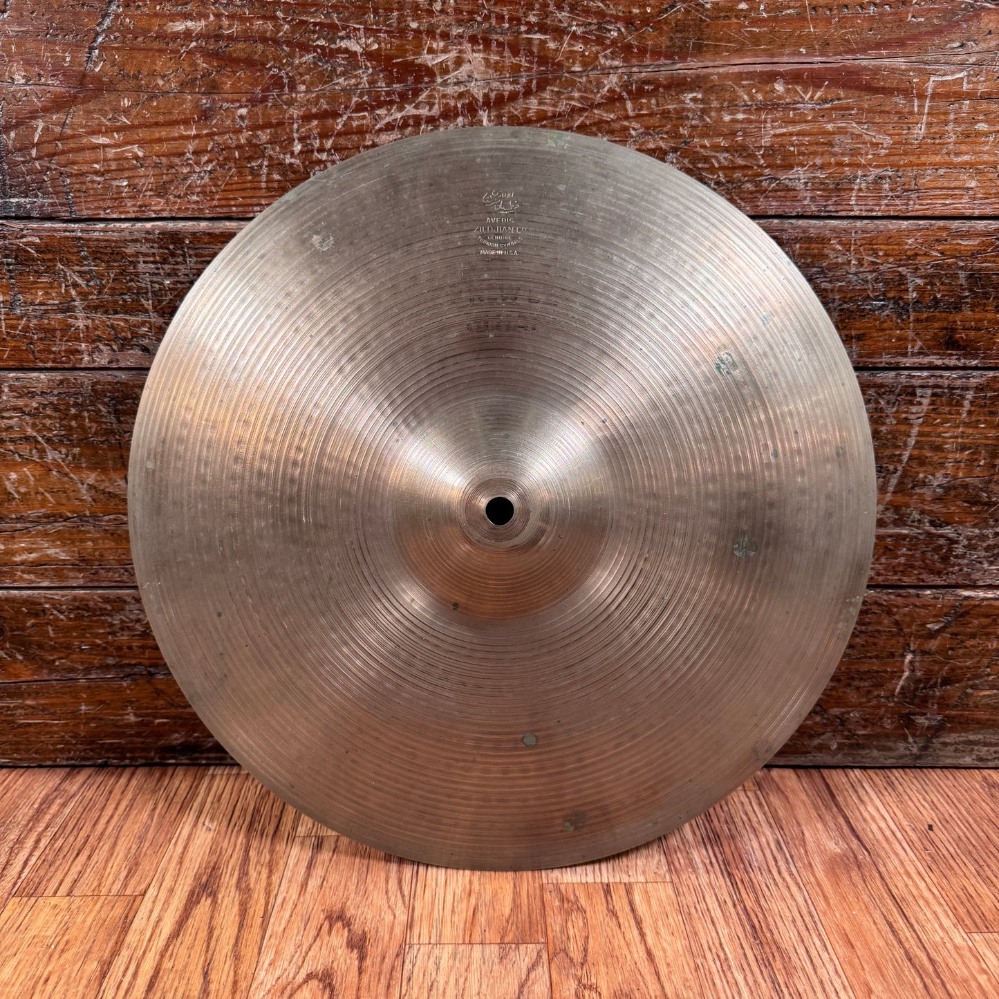 14" Zildjian A 1970s New Beat Hi-Hat Cymbal Pair 898g/1382g *Video Demo*