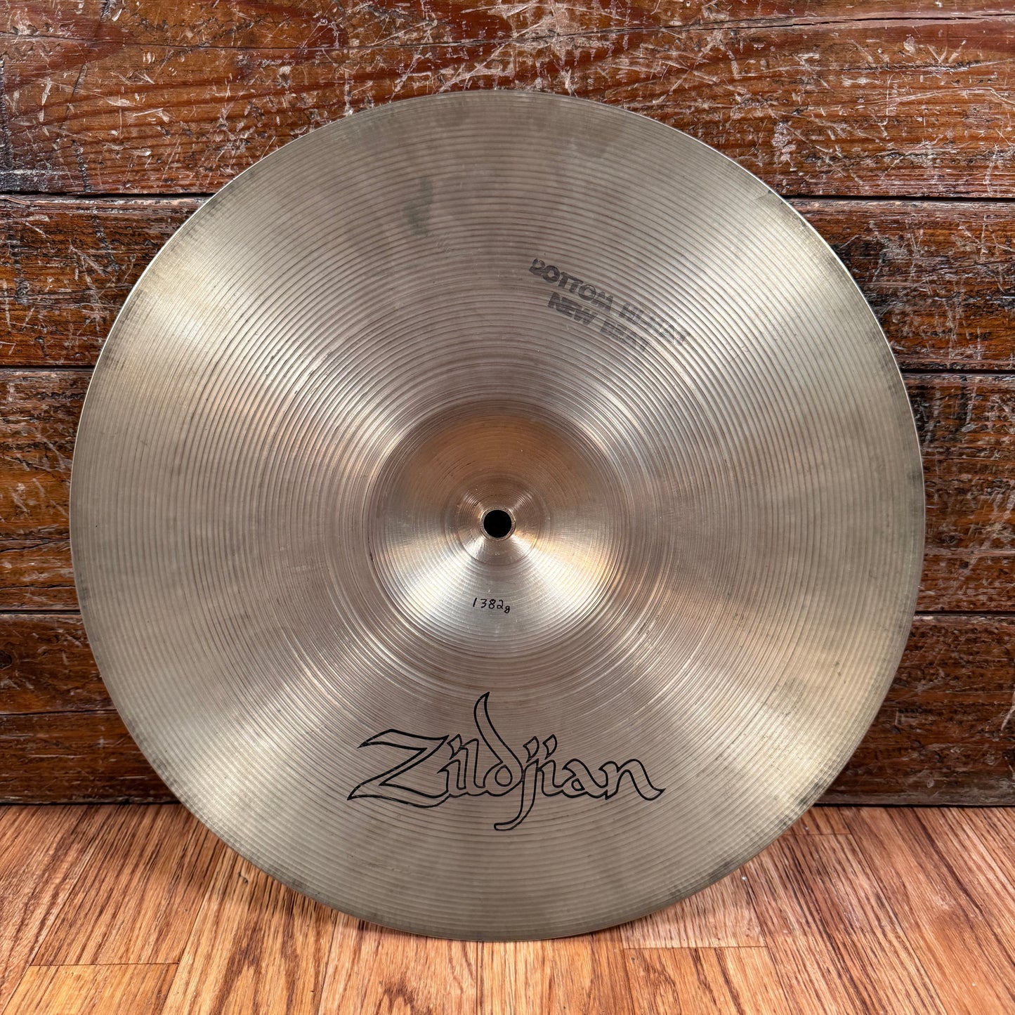 14" Zildjian A 1970s New Beat Hi-Hat Cymbal Pair 898g/1382g *Video Demo*