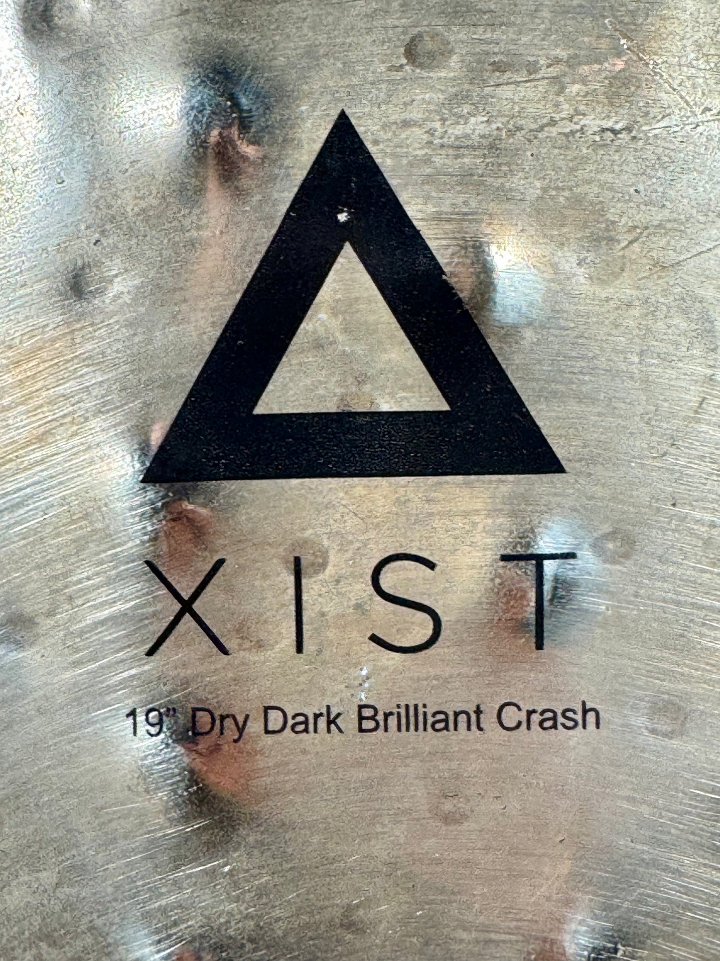 19" Istanbul Agop Xist Dry Dark Brilliant Crash Cymbal 1322g *Video Demo*