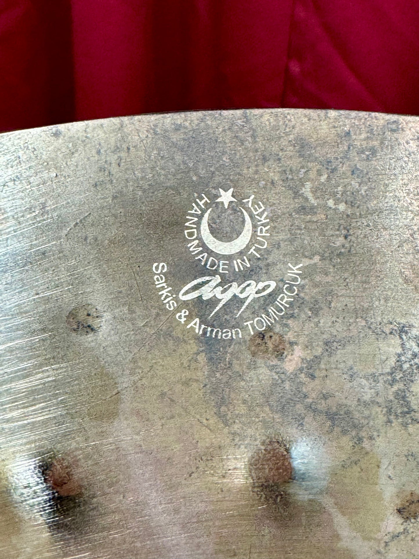 19" Istanbul Agop Xist Dry Dark Brilliant Crash Cymbal 1322g *Video Demo*