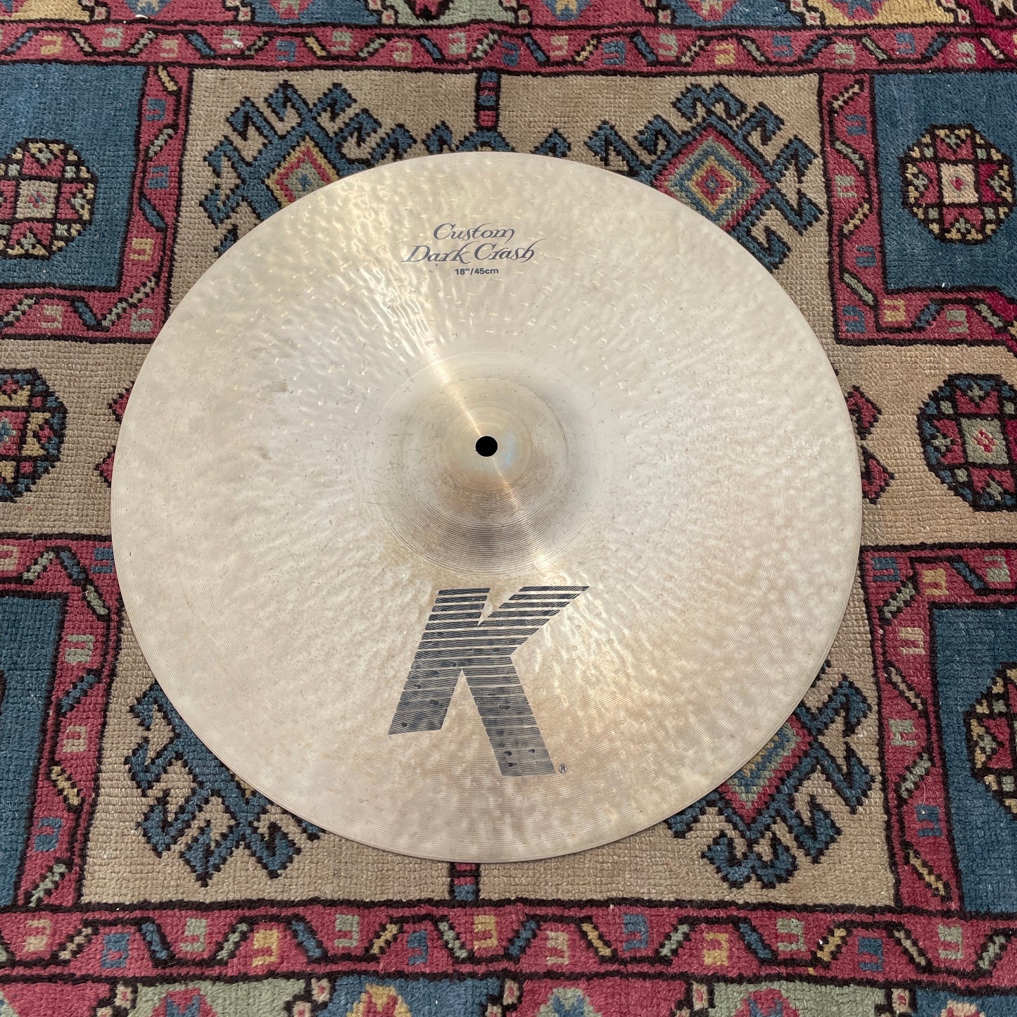 18" Zildjian K Custom Dark Crash Cymbal 1368g *Video Demo*