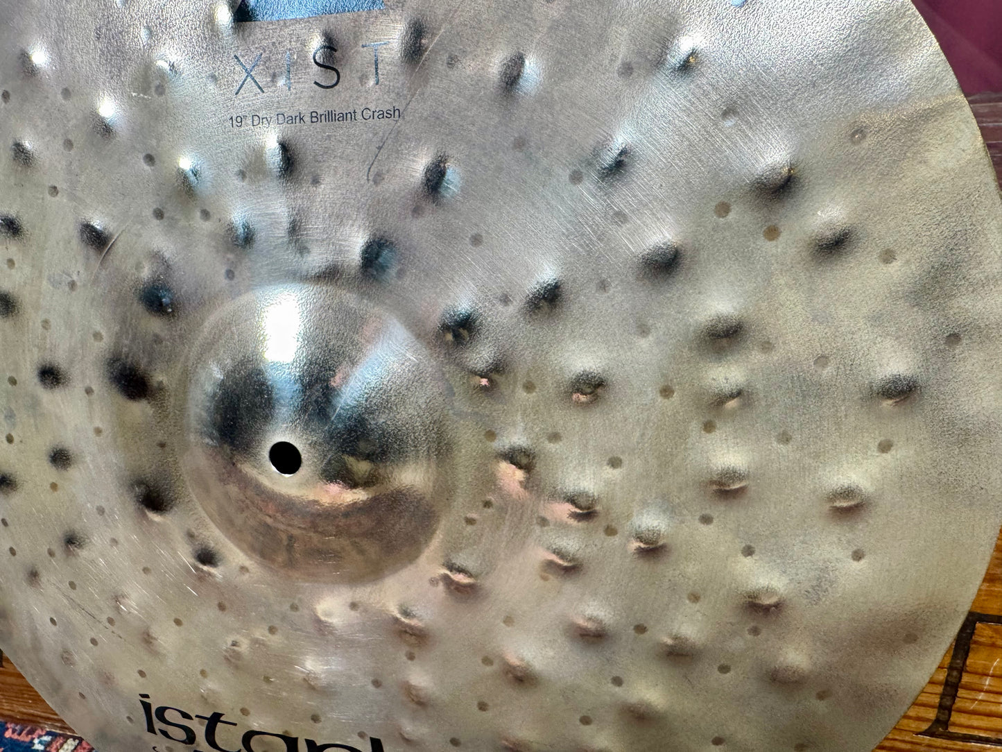 19" Istanbul Agop Xist Dry Dark Brilliant Crash Cymbal 1296g *Video Demo*