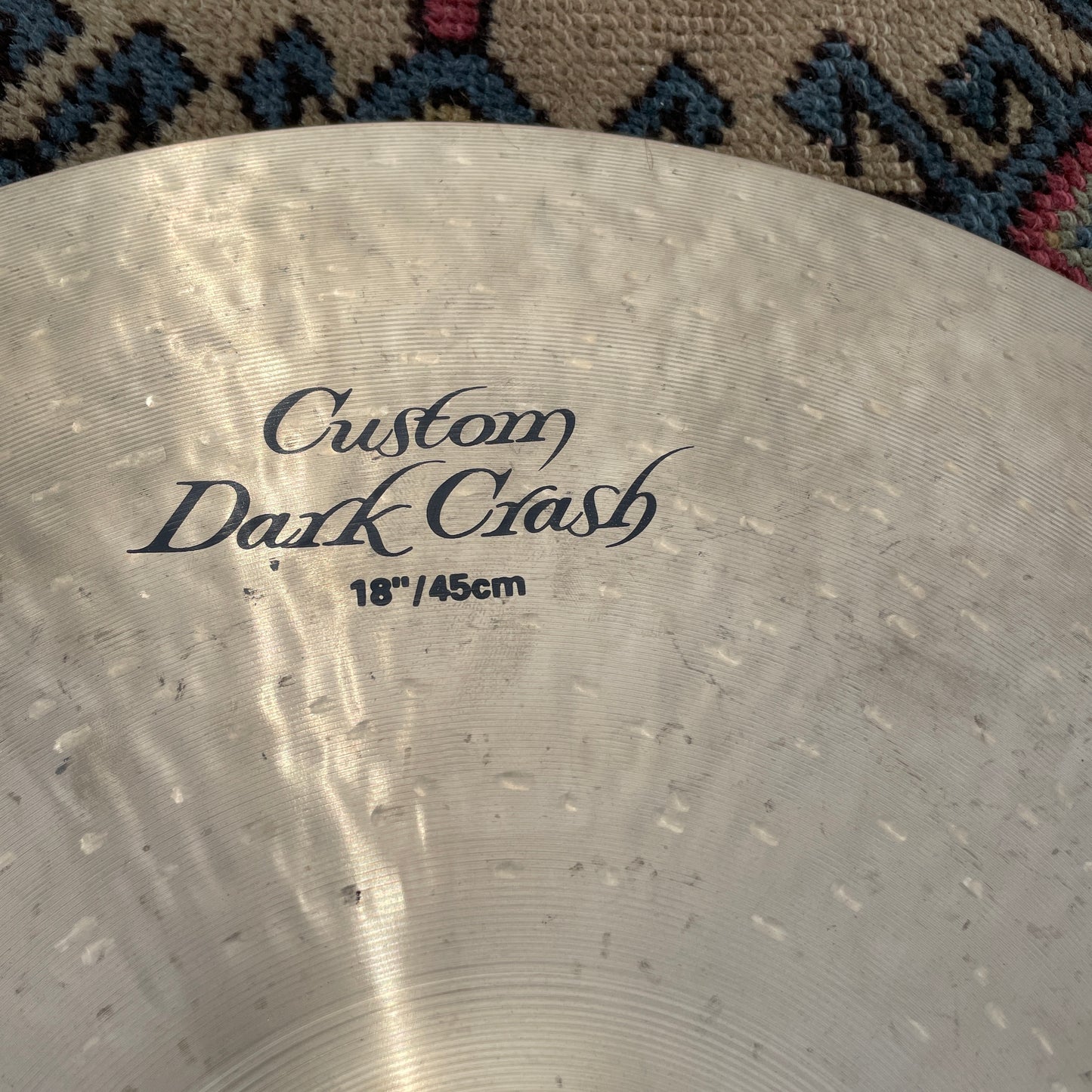 18" Zildjian K Custom Dark Crash Cymbal 1368g *Video Demo*