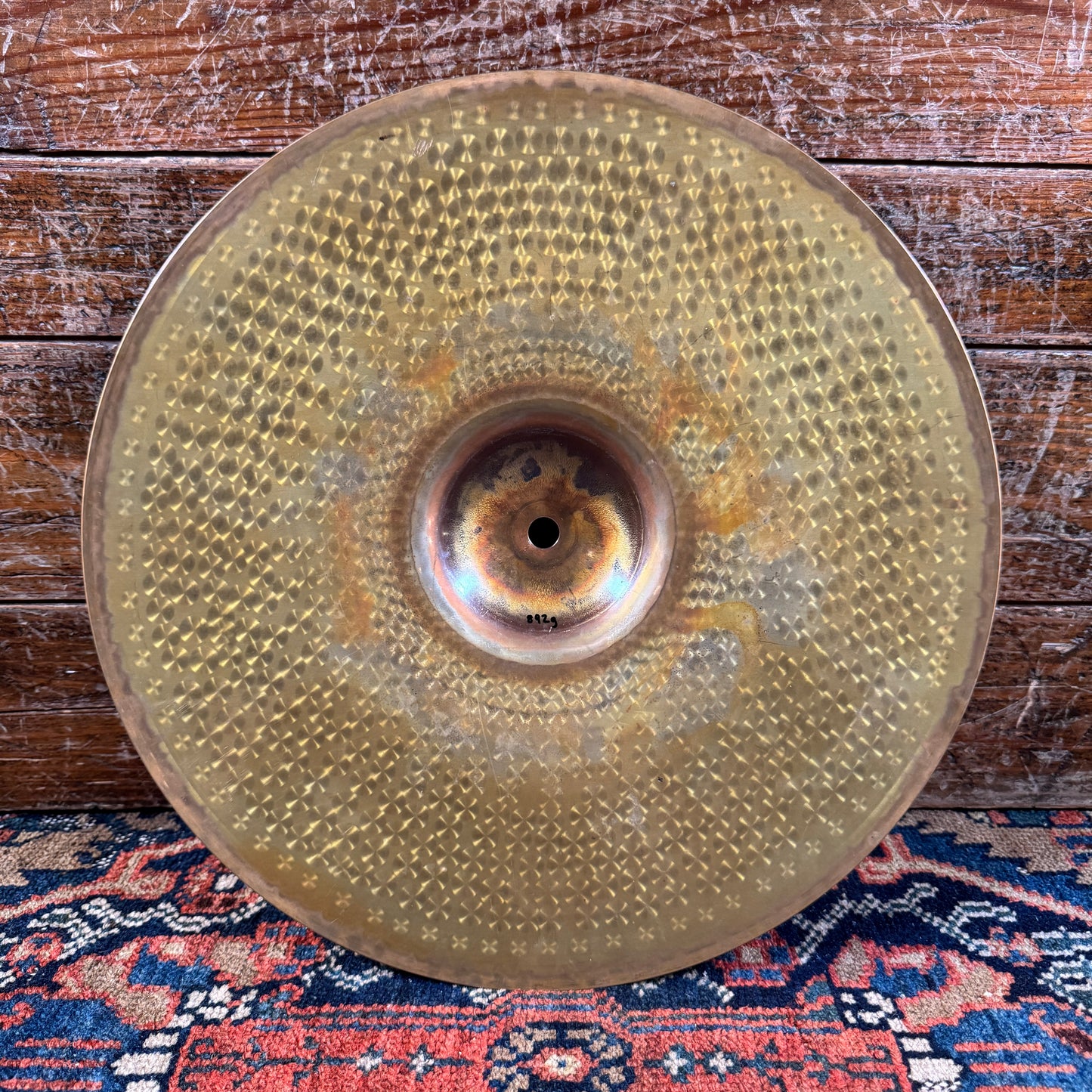 14" Paiste Rude 1980s Hi-Hat Cymbal Pair 892g/1166g *Video Demo*