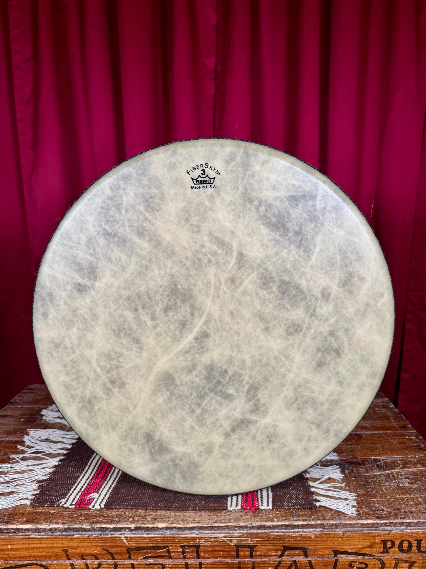 18" Remo Valencia Brian Howard Emerald Green Bodhran w/ Tipper & Mallet