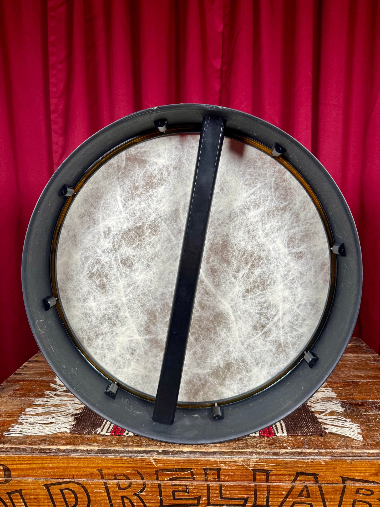 18" Remo Valencia Brian Howard Emerald Green Bodhran w/ Tipper & Mallet