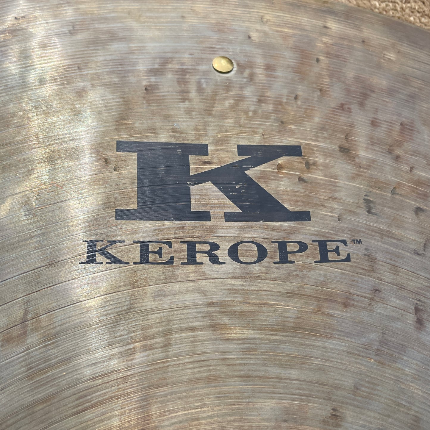 22" K Zildjian KR22R Kerope Ride Cymbal w/ 3 Rivets 2584g *Video Demo*