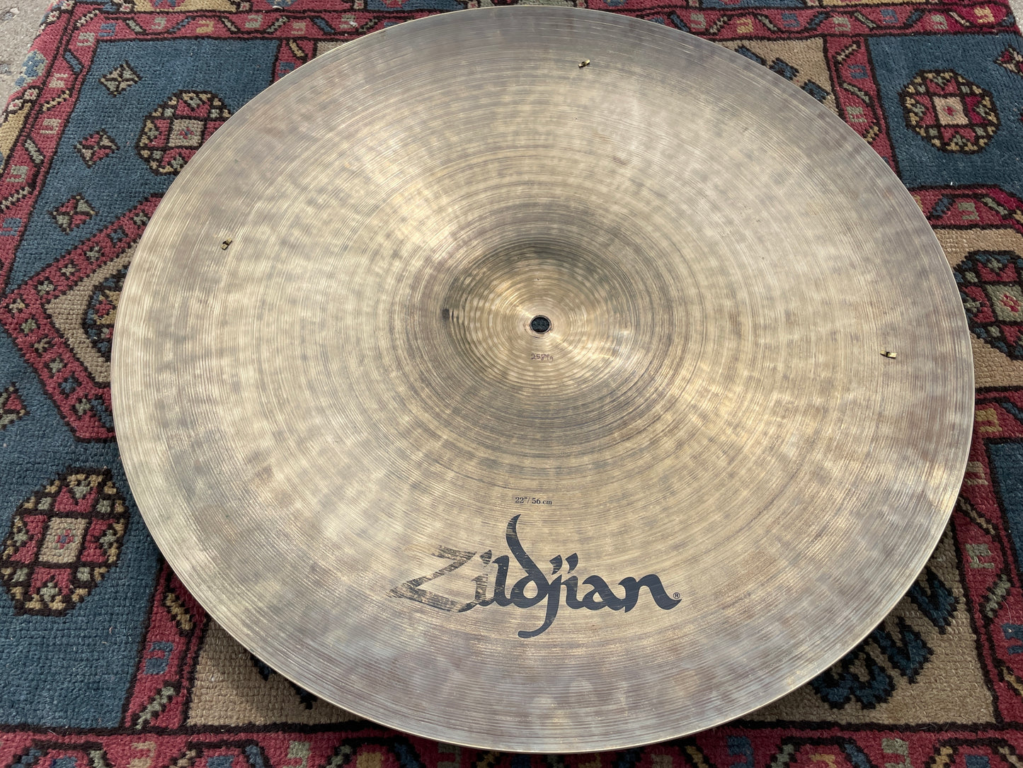 22" K Zildjian KR22R Kerope Ride Cymbal w/ 3 Rivets 2584g *Video Demo*