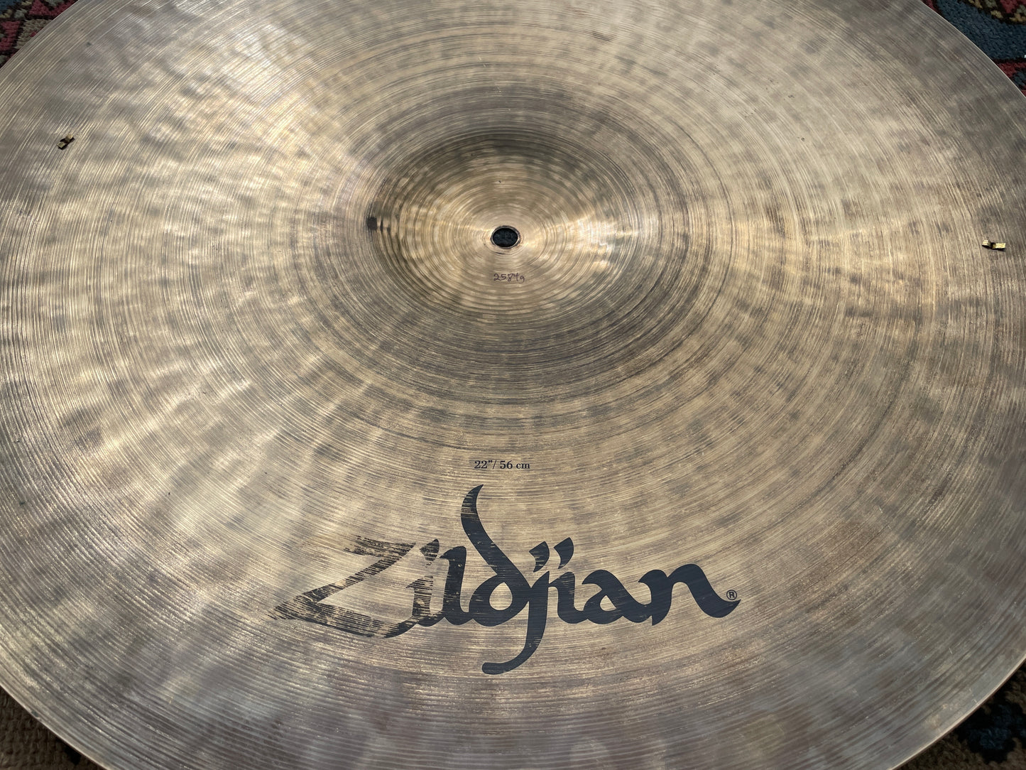 22" K Zildjian KR22R Kerope Ride Cymbal w/ 3 Rivets 2584g *Video Demo*