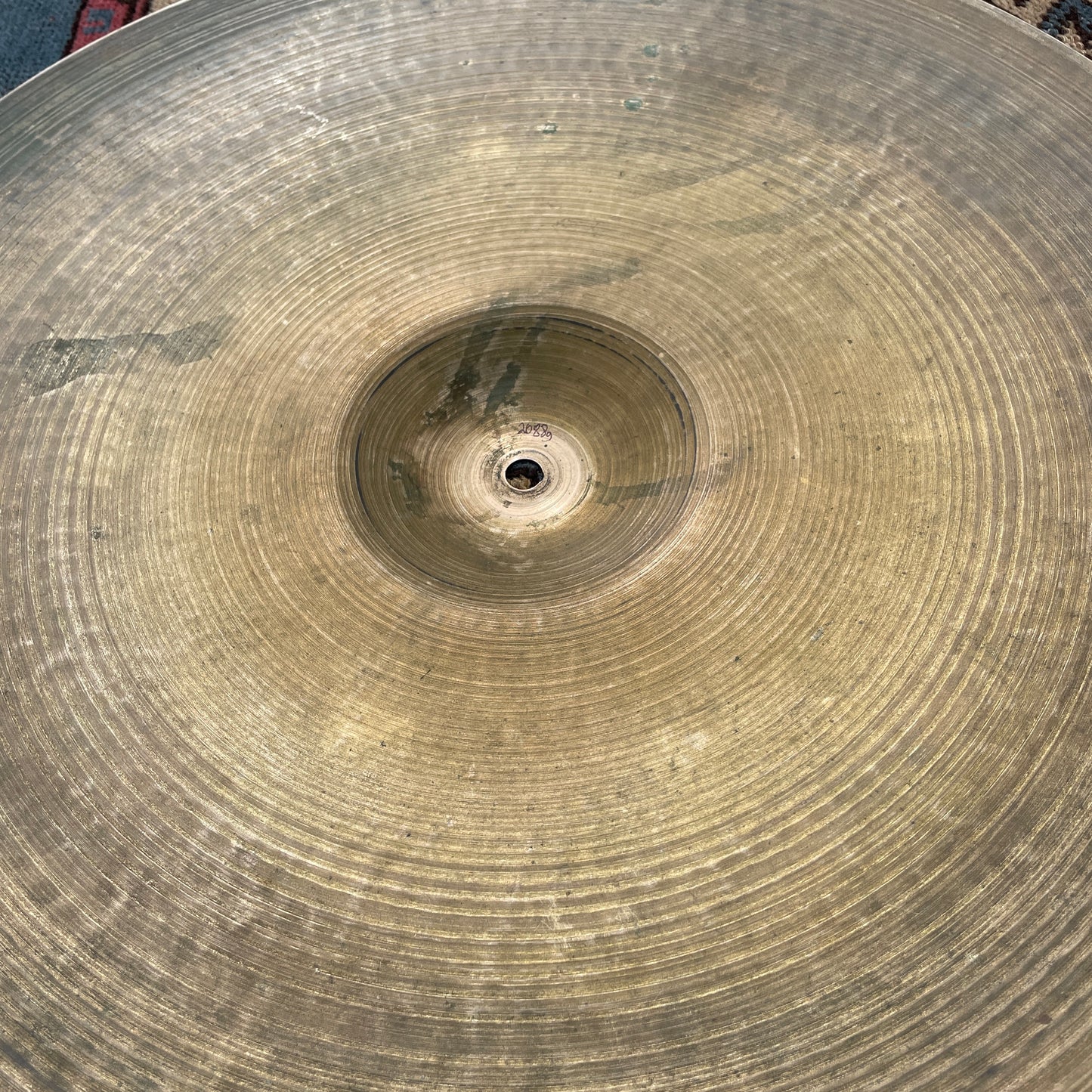 20" Zildjian A 1950s Small Stamp Ride Cymbal 2088g *Video Demo*