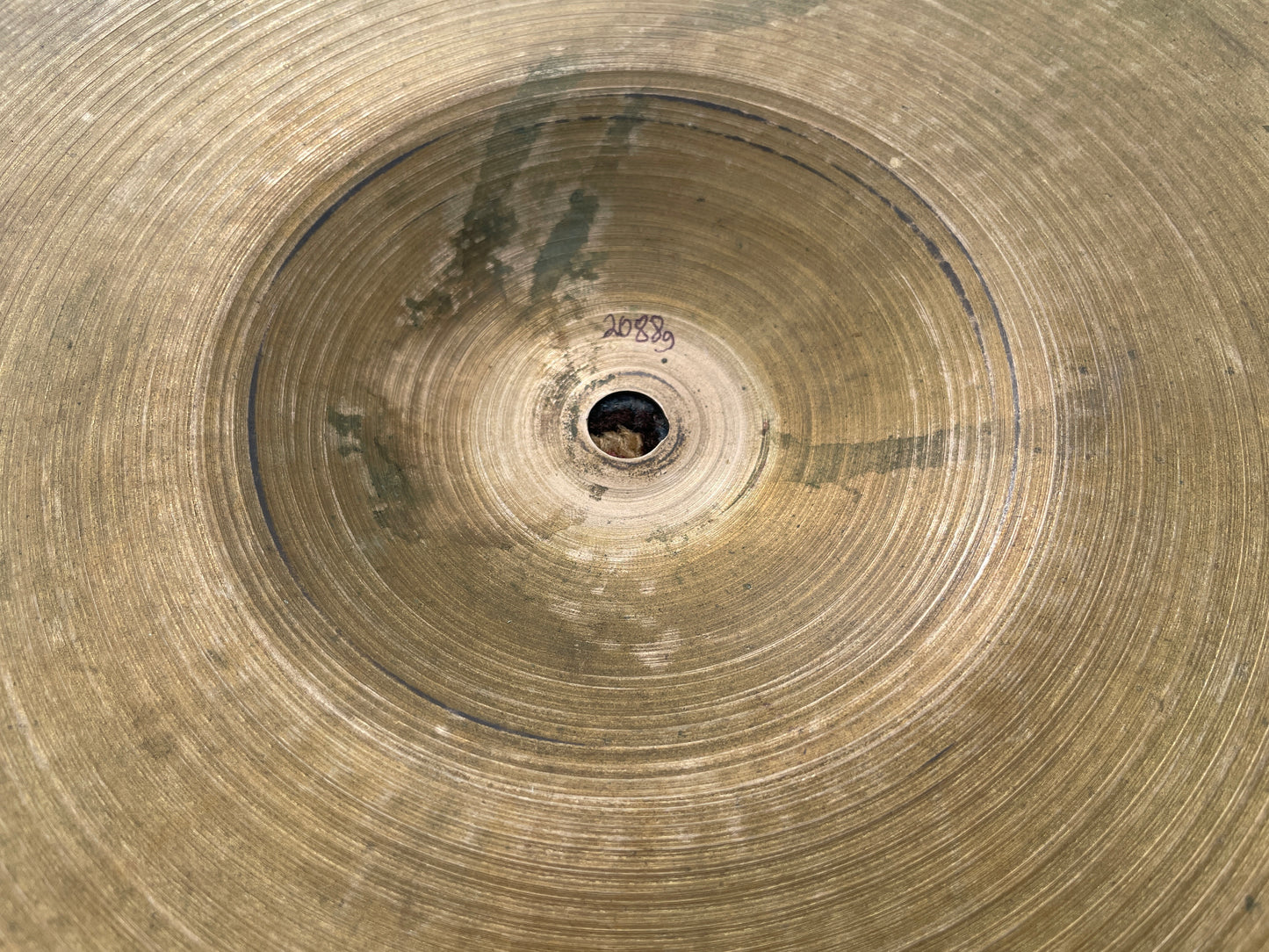 20" Zildjian A 1950s Small Stamp Ride Cymbal 2088g *Video Demo*