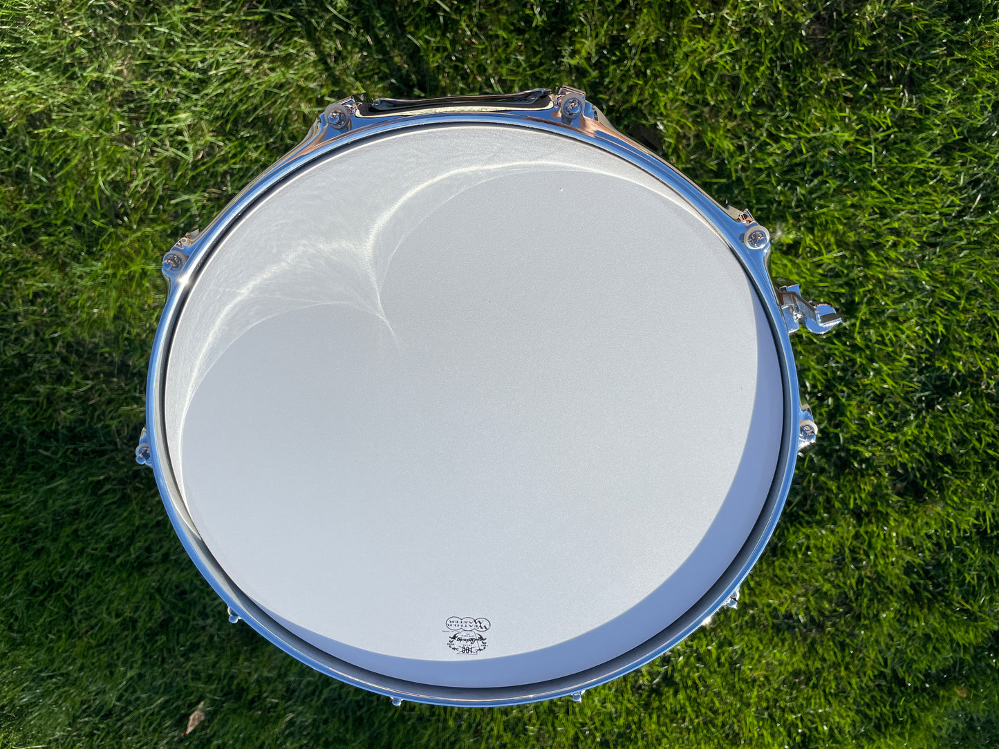 N.O.S. Ludwig Classic Maple 5x14 100th Anniversary 1964 Jazz Festival Reissue Snare Pre-Aged Pink Oyster Pearl #240