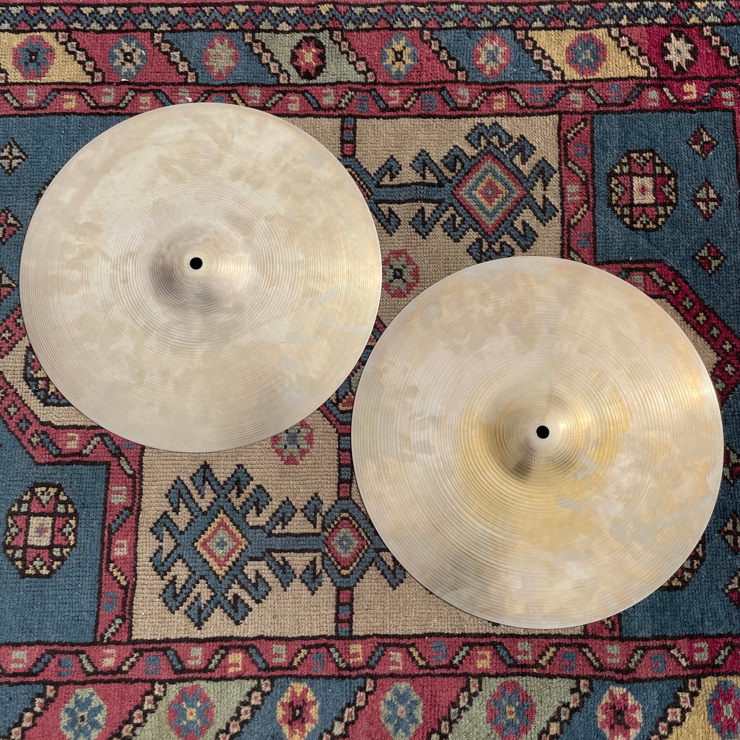 15" Zildjian A 1960s New Beat Hi-Hat Cymbal Pair 1062g/1488g *Video Demo*