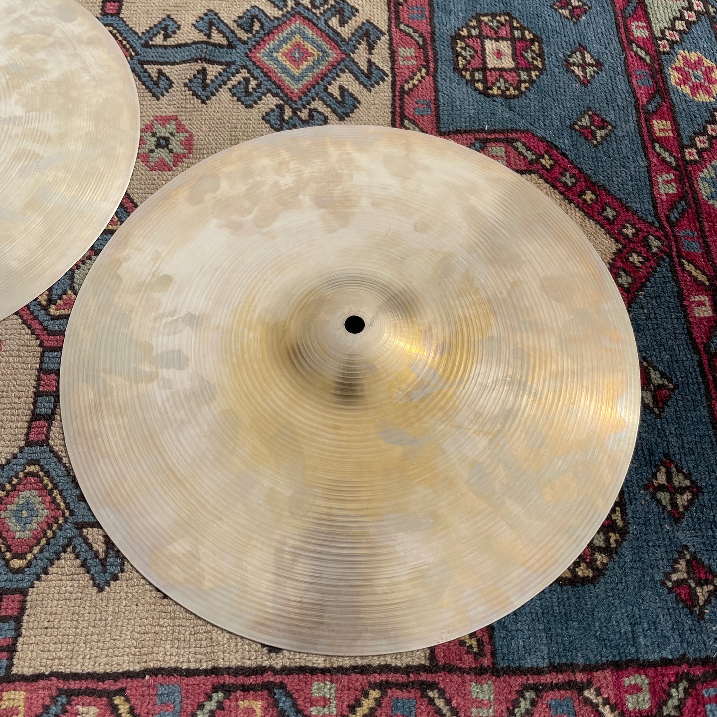 15" Zildjian A 1960s New Beat Hi-Hat Cymbal Pair 1062g/1488g *Video Demo*