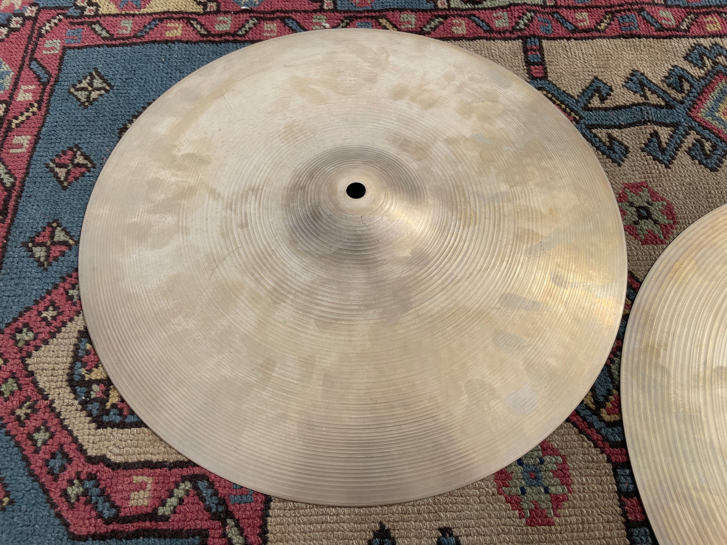 15" Zildjian A 1960s New Beat Hi-Hat Cymbal Pair 1062g/1488g *Video Demo*