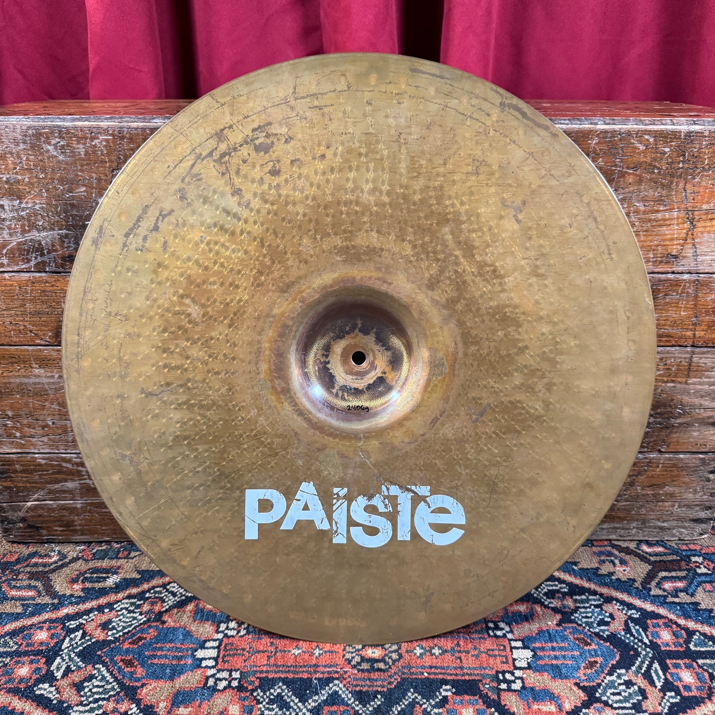 20" Paiste Rude 1980s Ride / Crash Cymbal 2406g *Video Demo*