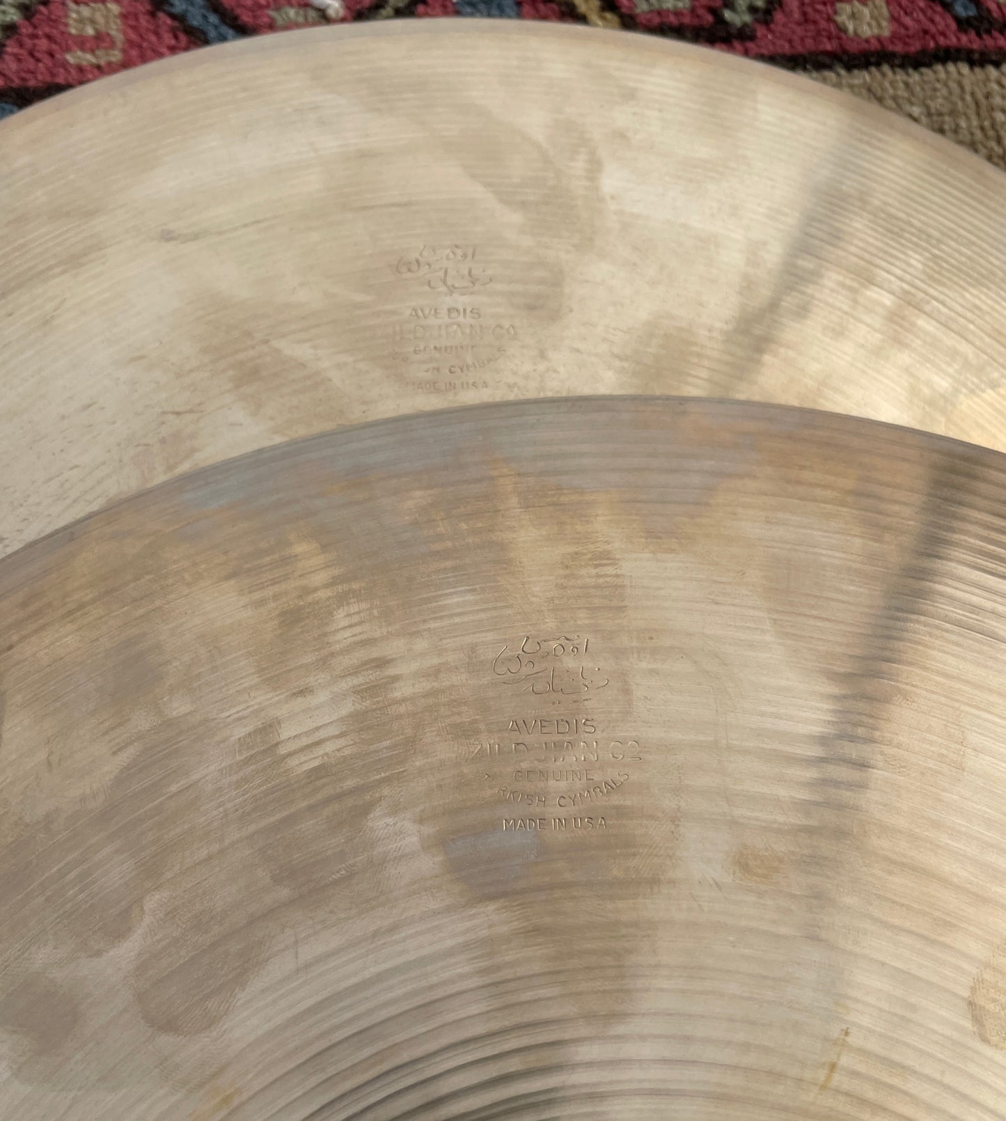 15" Zildjian A 1960s New Beat Hi-Hat Cymbal Pair 1062g/1488g *Video Demo*