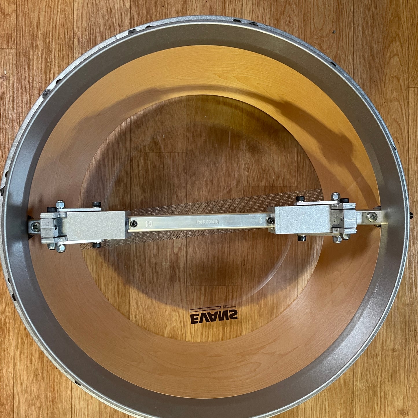 Premier 7x14 HTS 400 Marching Snare Drum Ebony Black