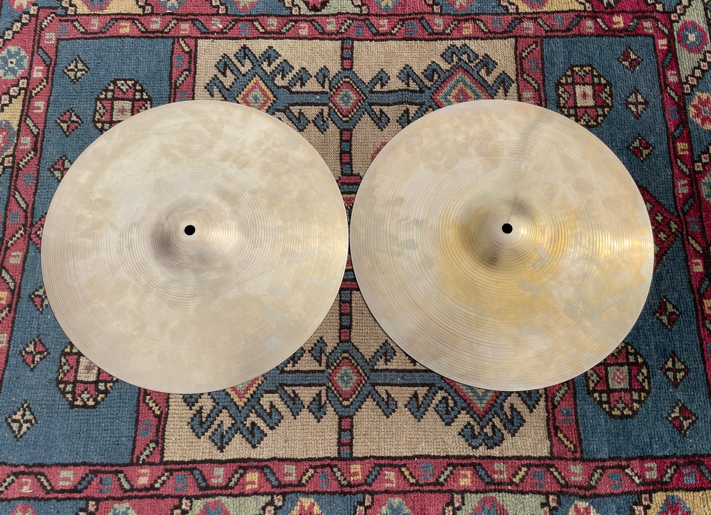 15" Zildjian A 1960s New Beat Hi-Hat Cymbal Pair 1062g/1488g *Video Demo*