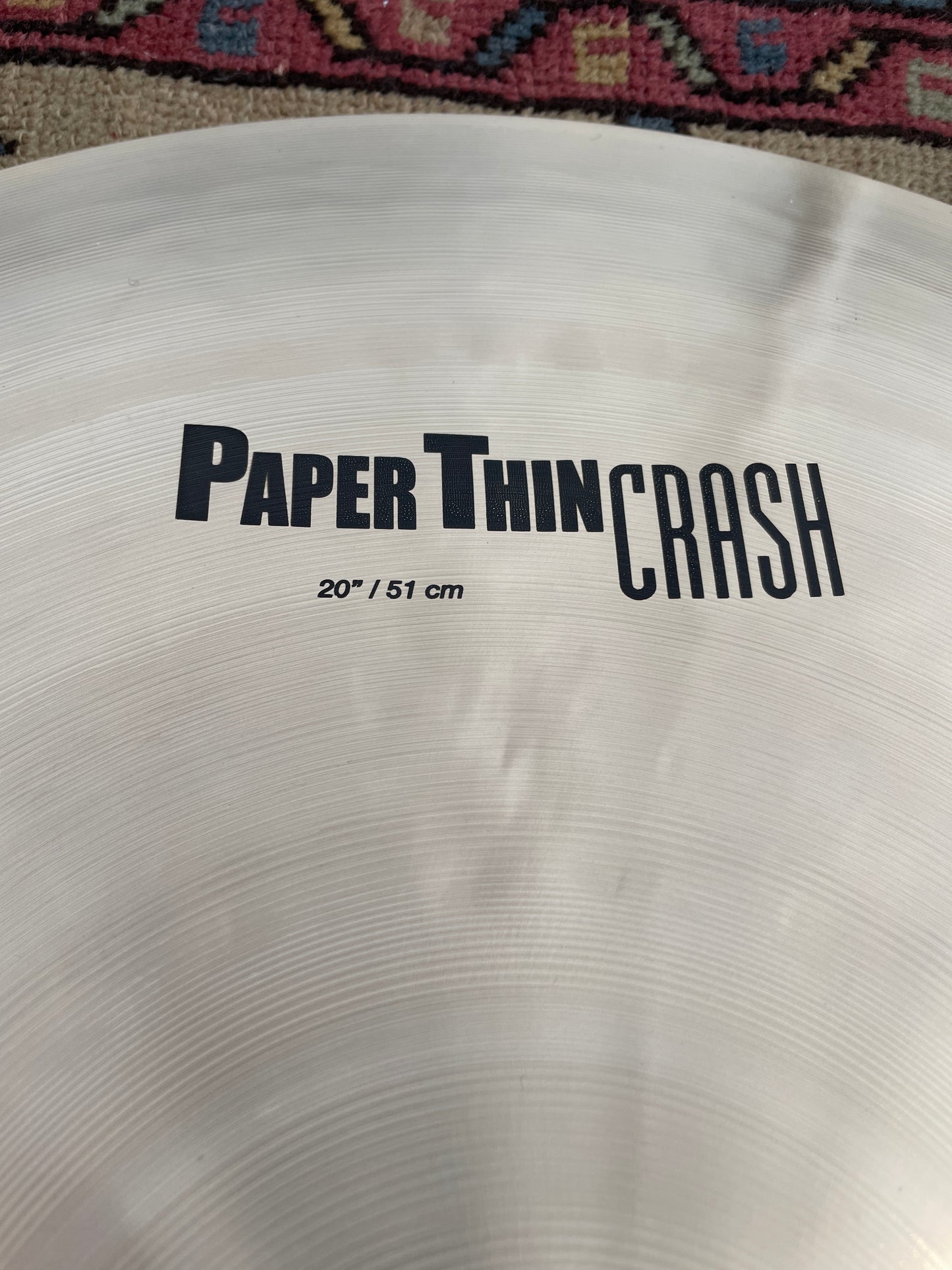 20" Zildjian K Paper Thin Crash Cymbal 1426g *Video Demo*