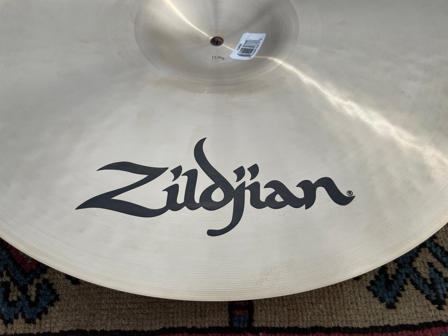 20" Zildjian K Paper Thin Crash Cymbal 1426g *Video Demo*
