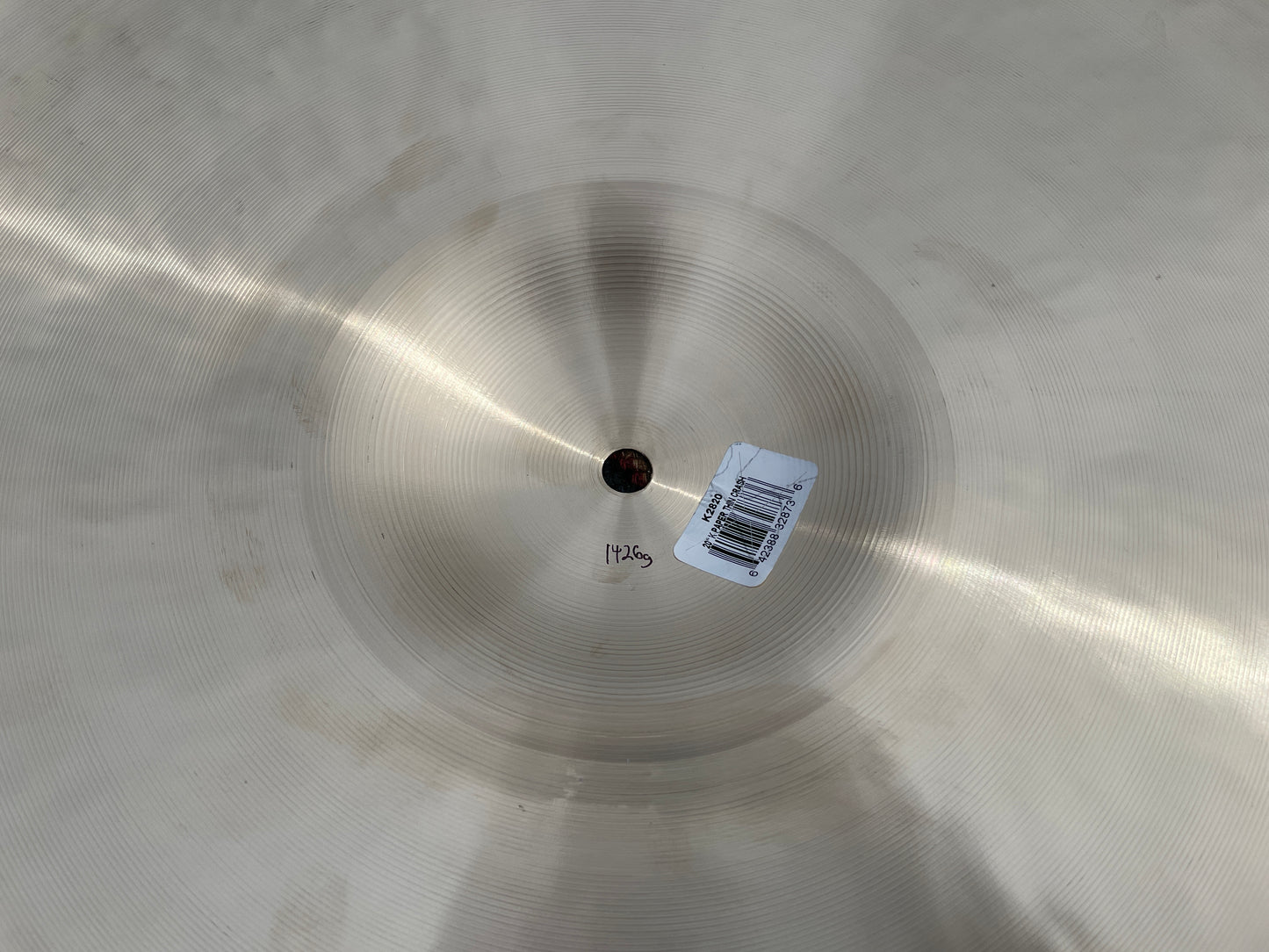 20" Zildjian K Paper Thin Crash Cymbal 1426g *Video Demo*