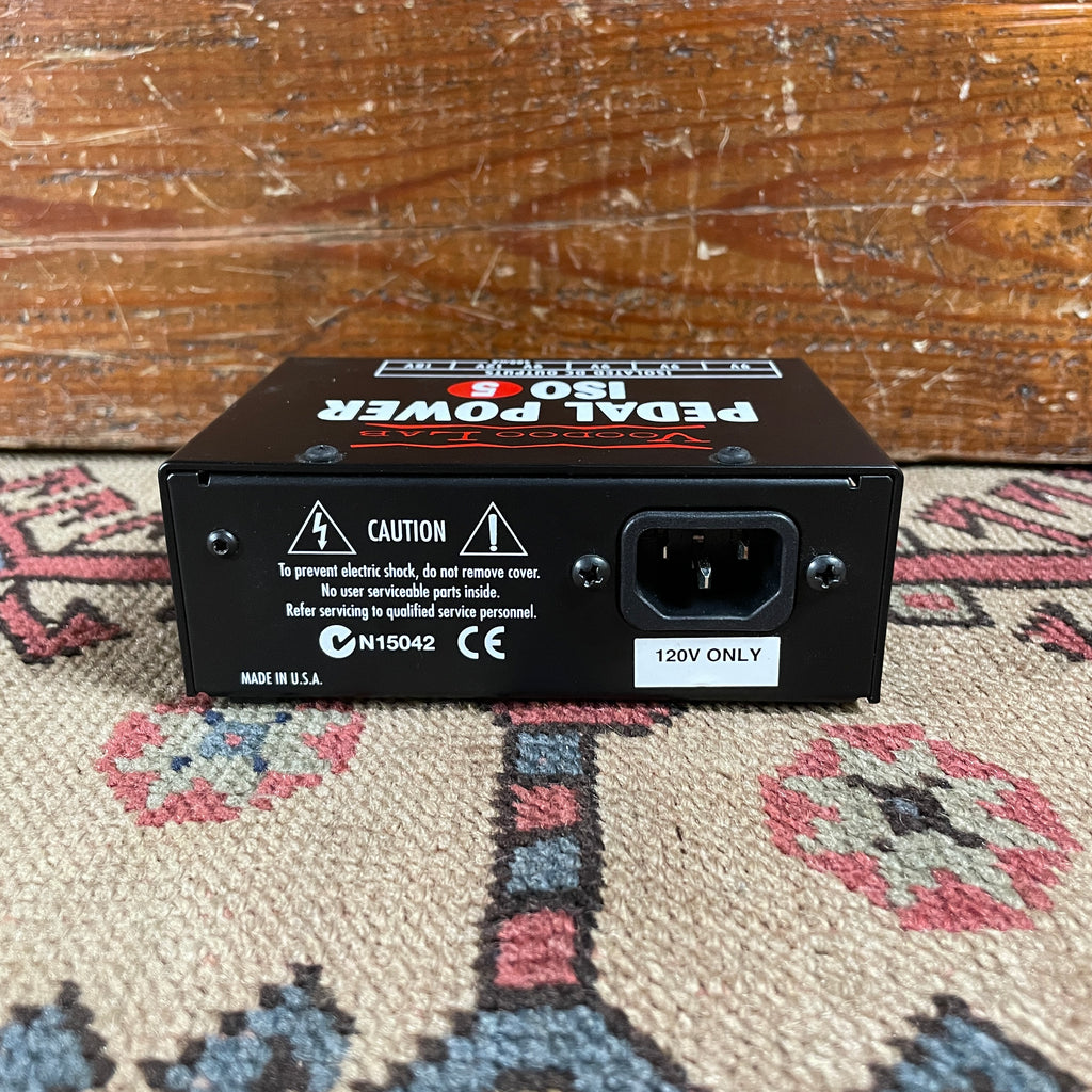 Voodoo Lab Pedal Power ISO5 5output Guitar Pedal Power Supply w/ Cab