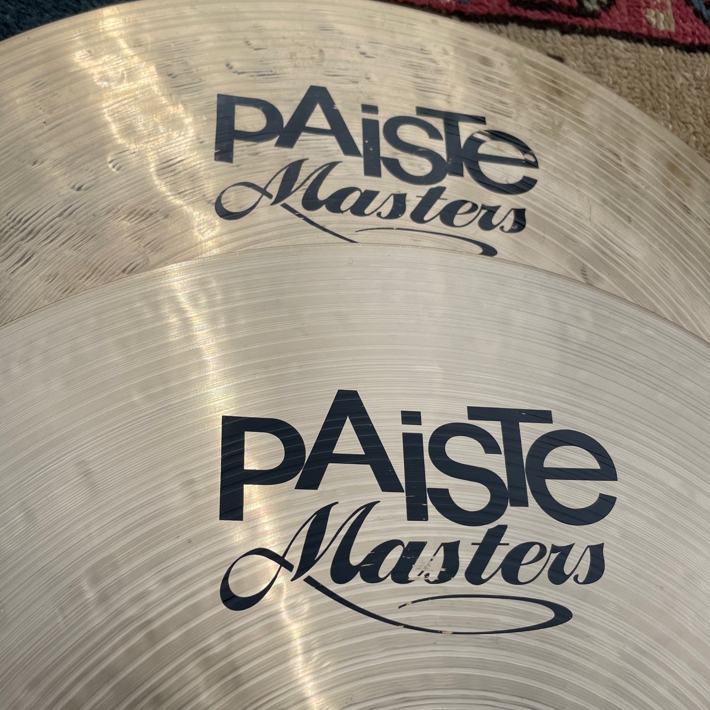 15" Paiste Masters Dark Hi-Hat Cymbal Pair 896g/1370g *Video Demo*