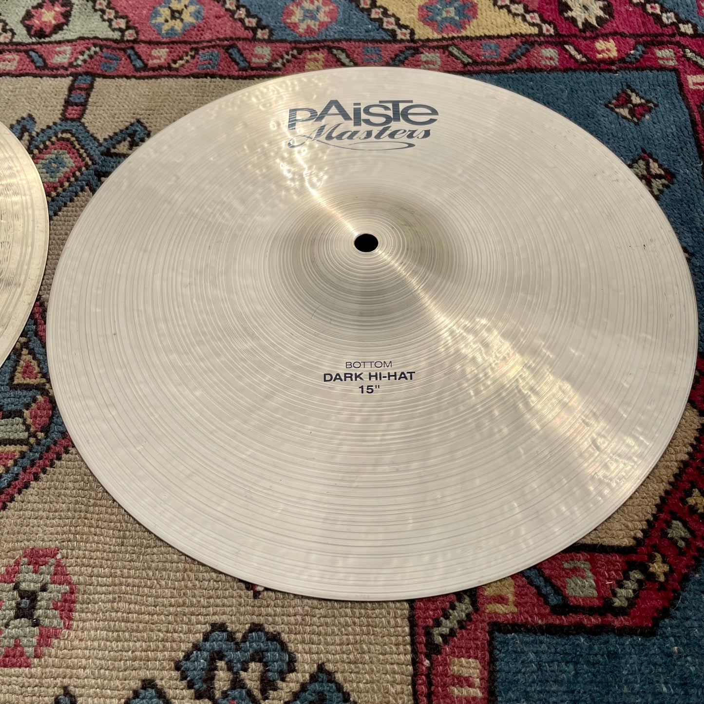 15" Paiste Masters Dark Hi-Hat Cymbal Pair 896g/1370g *Video Demo*