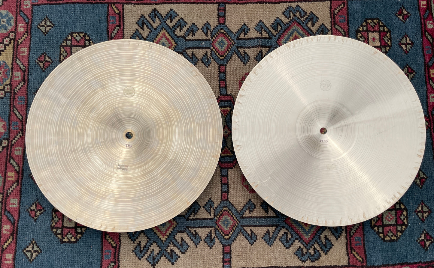 15" Paiste Masters Dark Hi-Hat Cymbal Pair 896g/1370g *Video Demo*