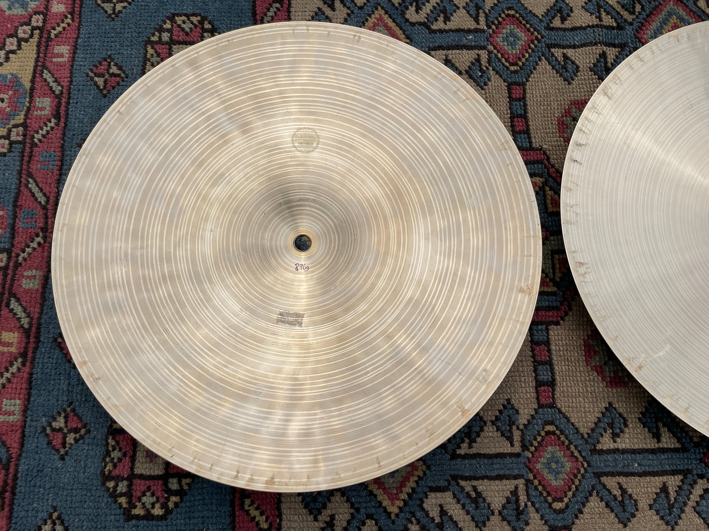 15" Paiste Masters Dark Hi-Hat Cymbal Pair 896g/1370g *Video Demo*