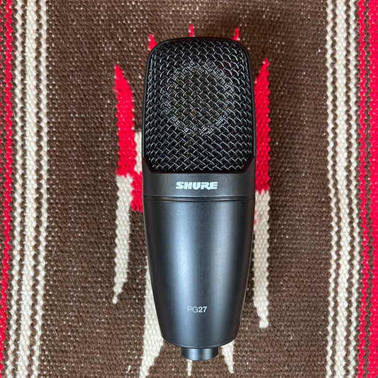 Shure PG27 Large Diaphragm Cardioid Condenser Microphone