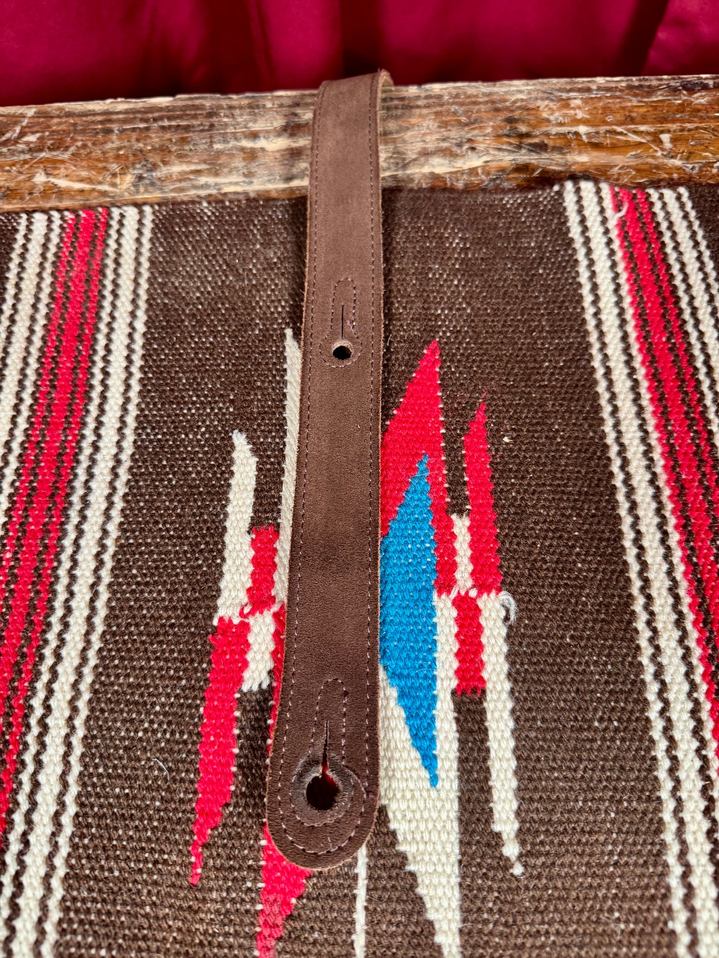 Levy's Signature Suede Series MSS3-BRN Leather Guitar Strap Brown