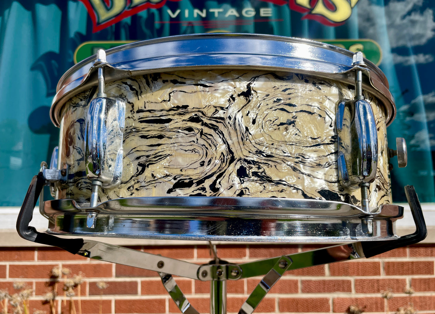 1960s Lido Supreme 5x14 Snare Drum Fantasia Pearl MIJ Japan