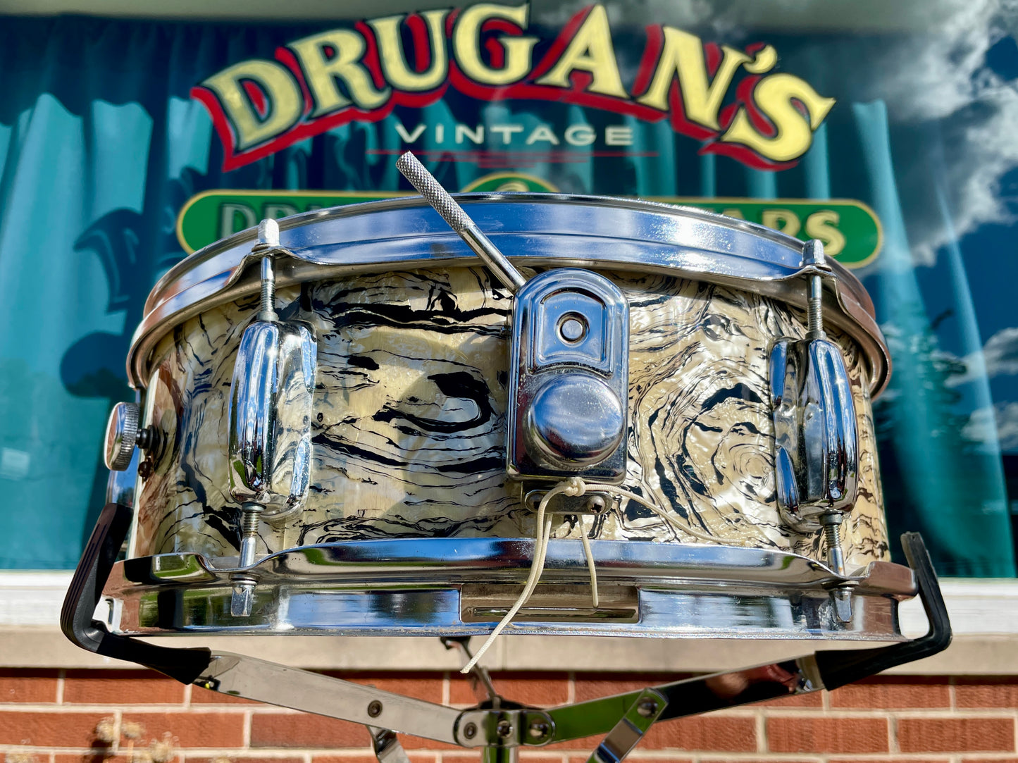 1960s Lido Supreme 5x14 Snare Drum Fantasia Pearl MIJ Japan
