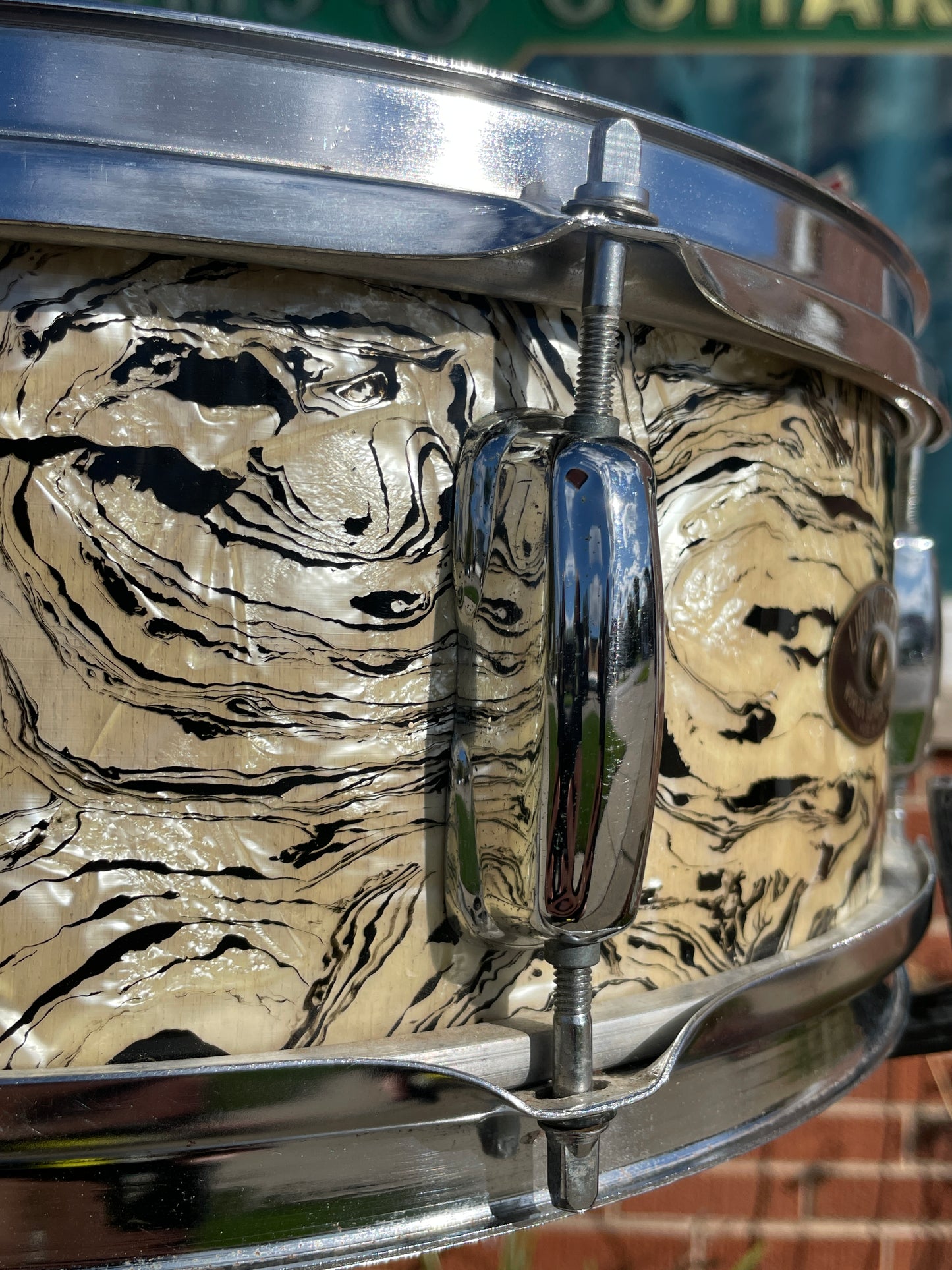 1960s Lido Supreme 5x14 Snare Drum Fantasia Pearl MIJ Japan