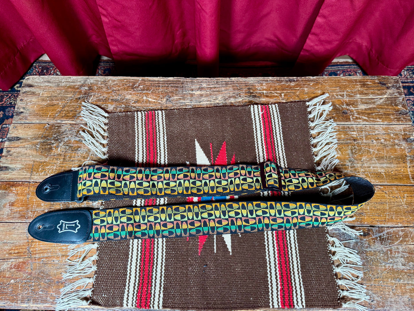 Levy's Guitar Strap Earth Tone Ovals