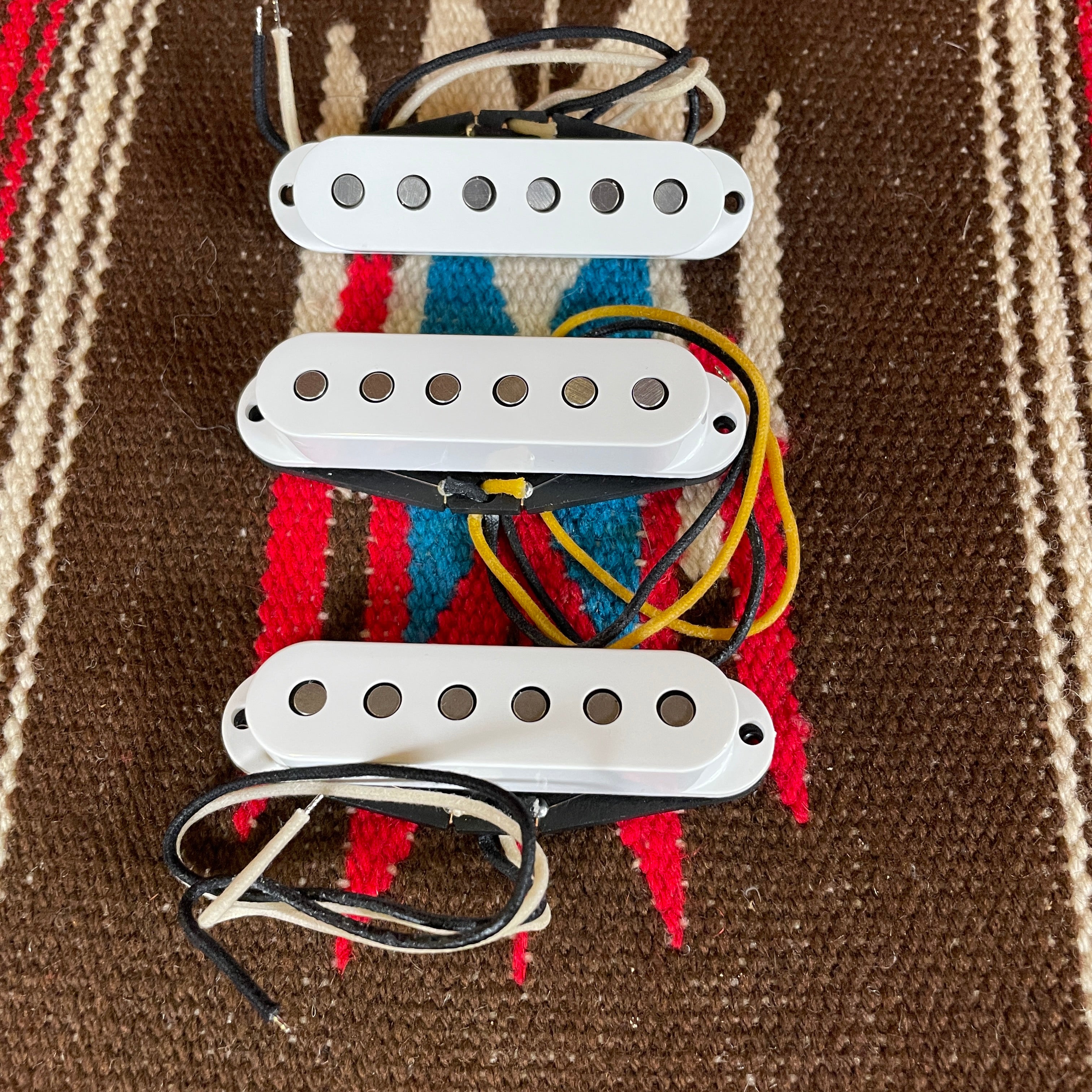 Lollar Vintage Blackface (Sixty-Four) Flat Pole Pickup Set