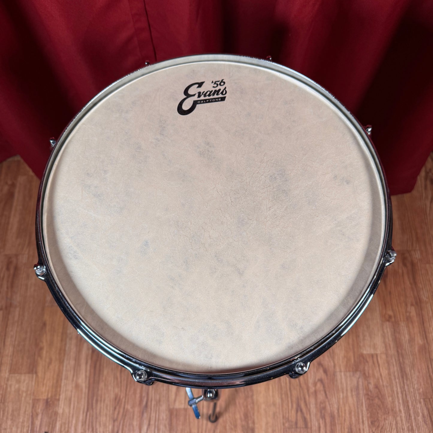 1960s Slingerland 14x14 Floor Tom Drum Blue Sparkle